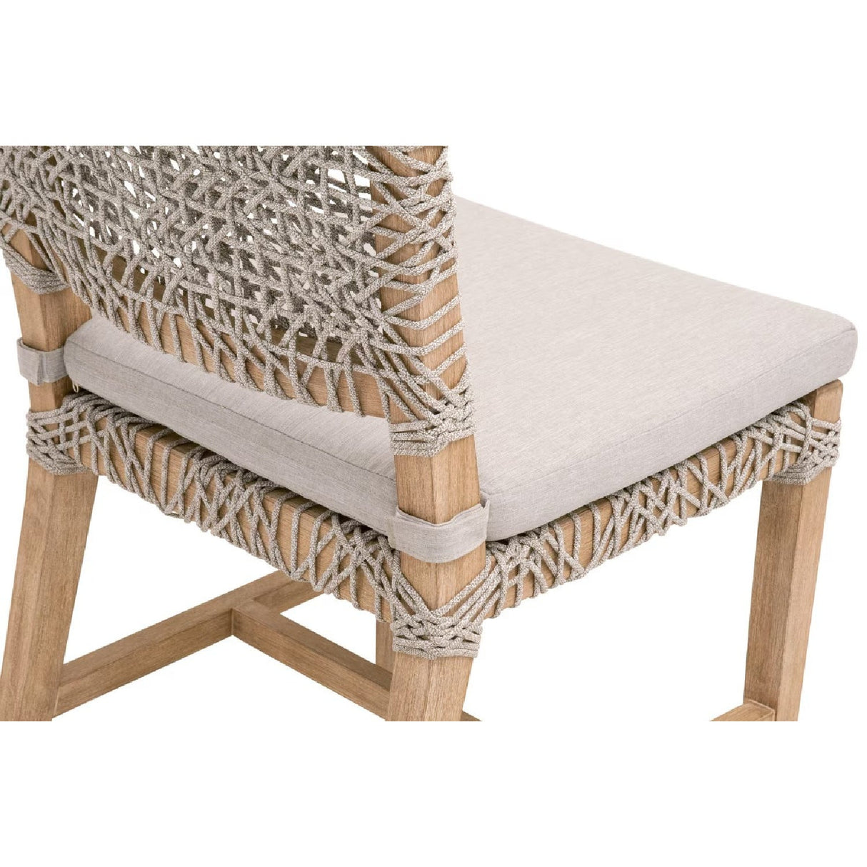Modern European furniture - Interlaced Flat Rope Dining Chairs (2) - www.oroa.com