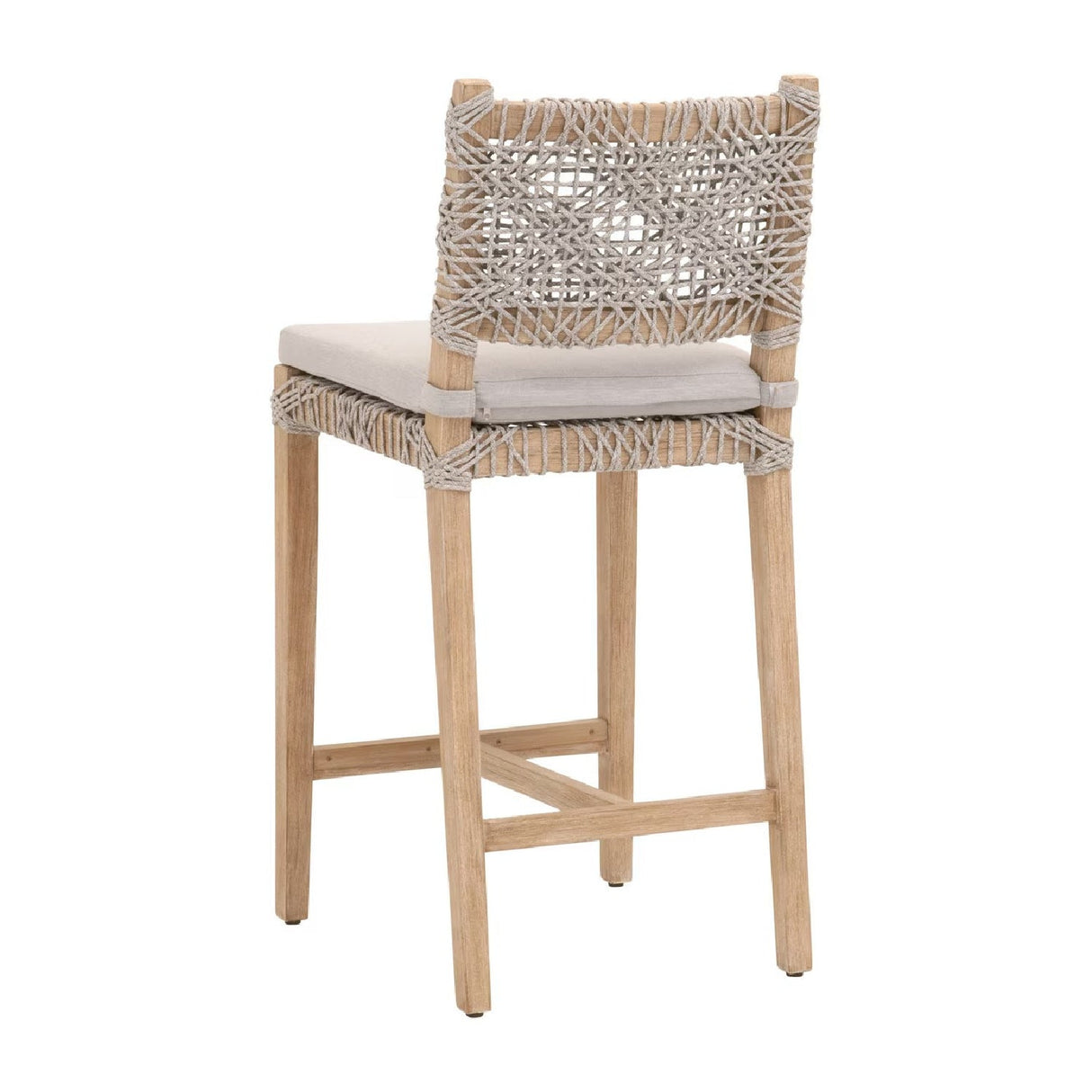 Modern European furniture - Interlaced Flat Rope Counter Stool - www.oroa.com