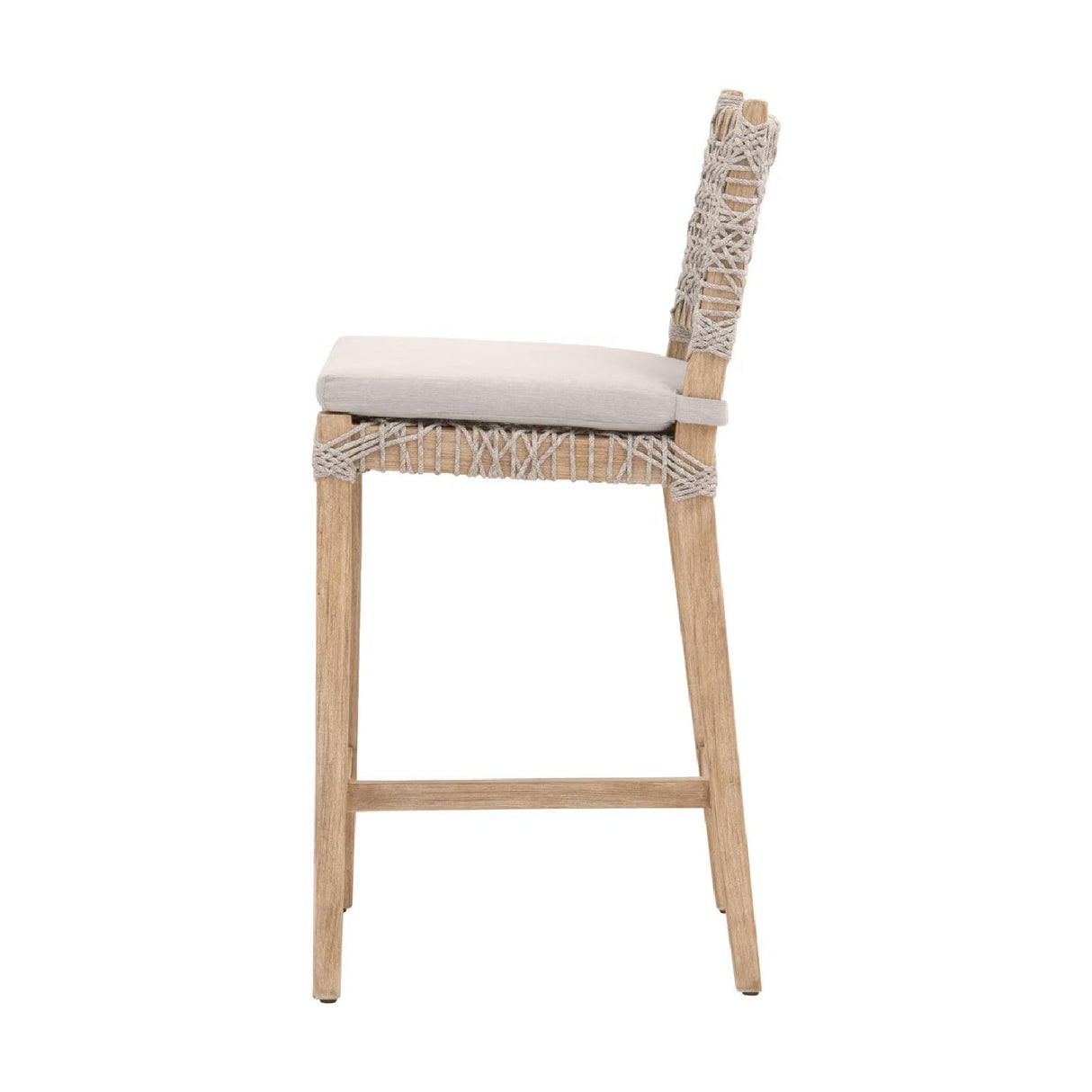 Modern European furniture - Interlaced Flat Rope Counter Stool - www.oroa.com