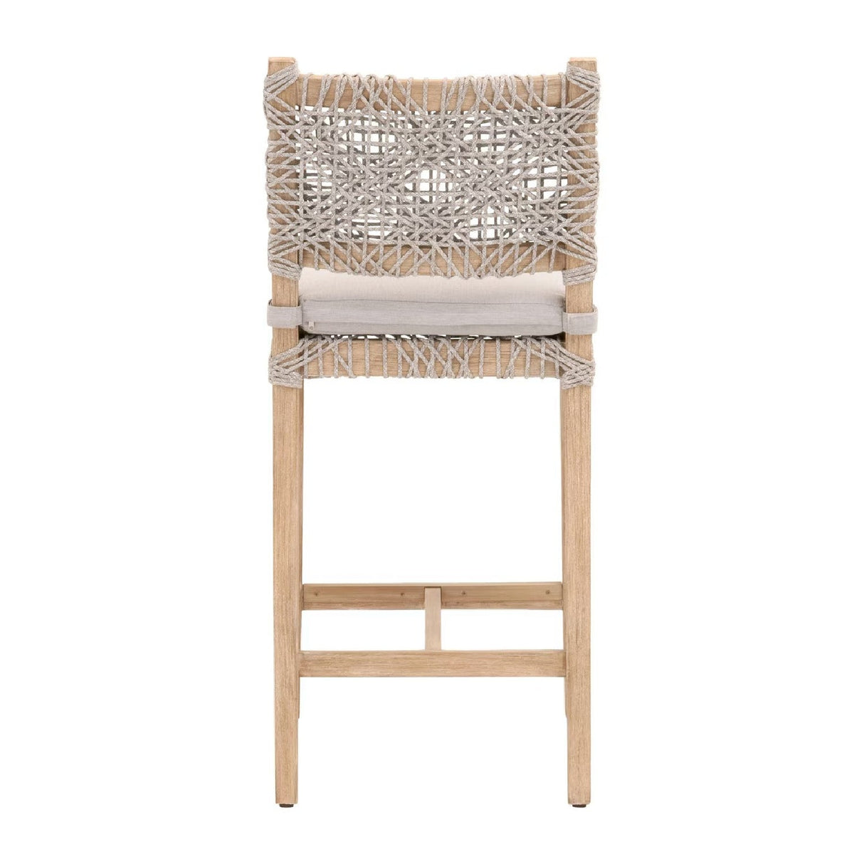 Modern European furniture - Interlaced Flat Rope Counter Stool - www.oroa.com