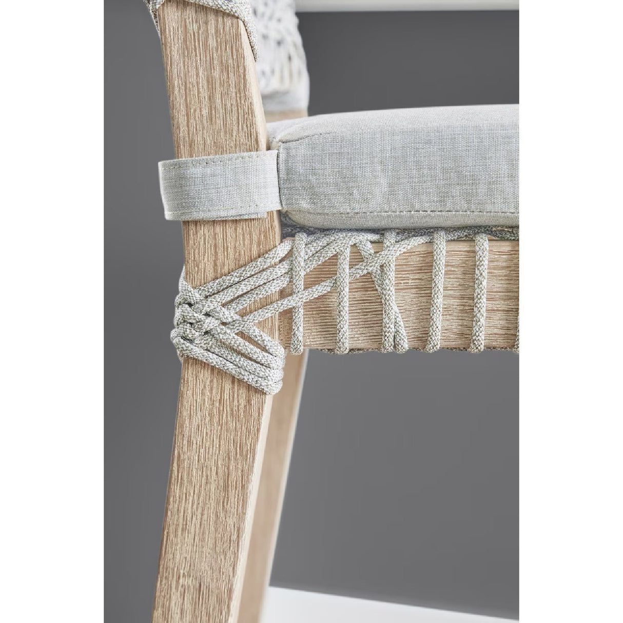Modern European furniture - Interlaced Flat Rope Counter Stool - www.oroa.com