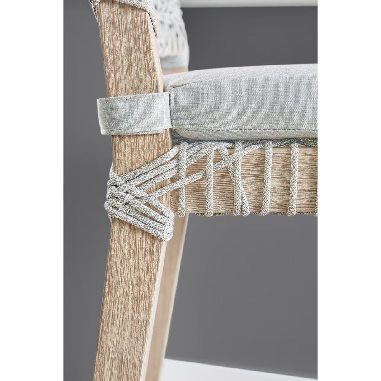 Interlaced Flat Rope Counter Stool | Oroa.com