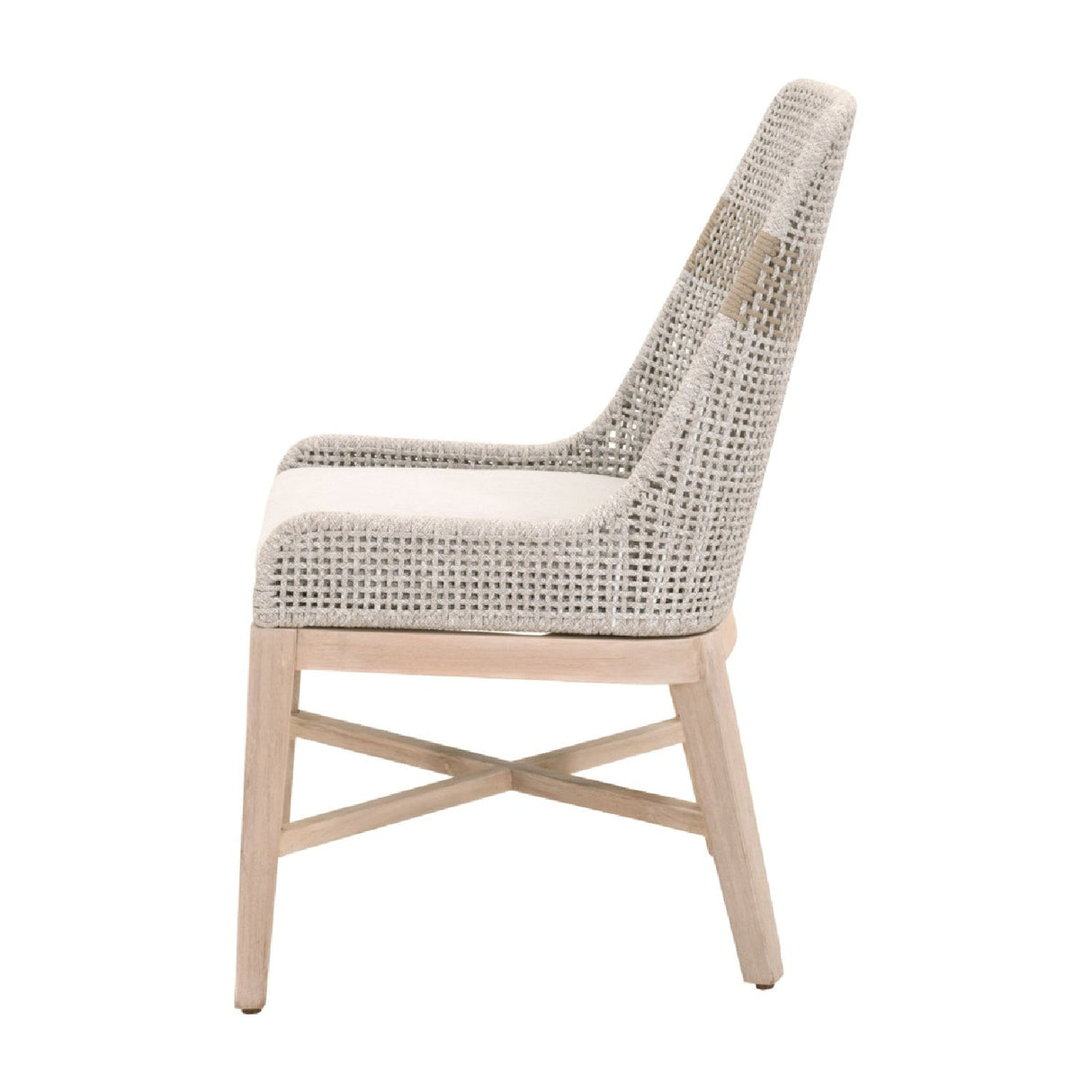 Modern European furniture - Taupe Rope Outdoor Dining Chairs (2) - www.oroa.com