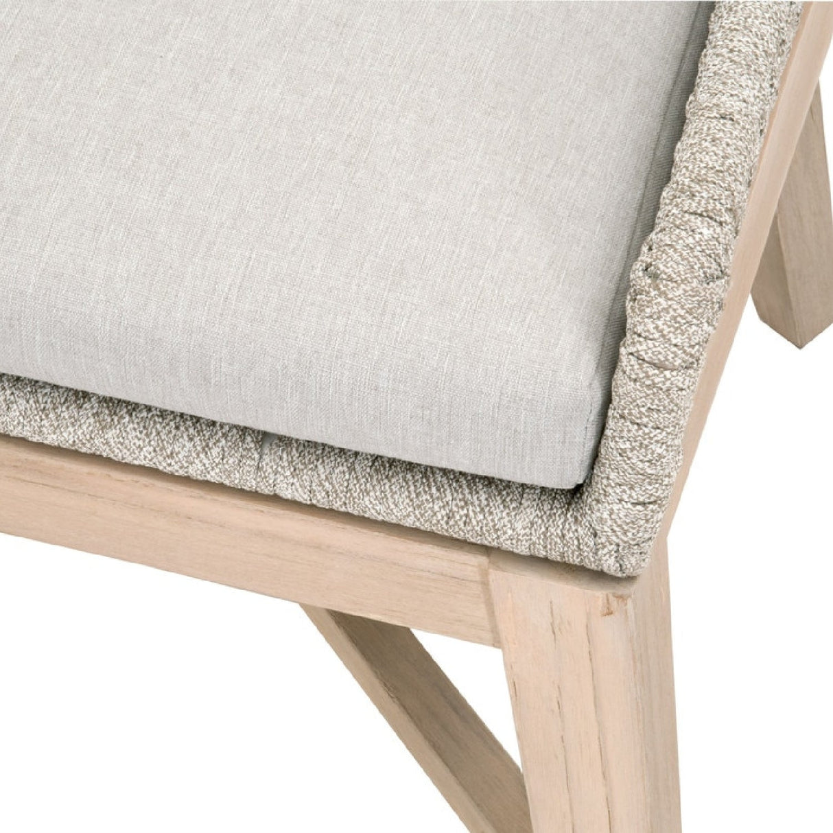 Modern European furniture - Taupe Rope Outdoor Dining Chairs (2) - www.oroa.com