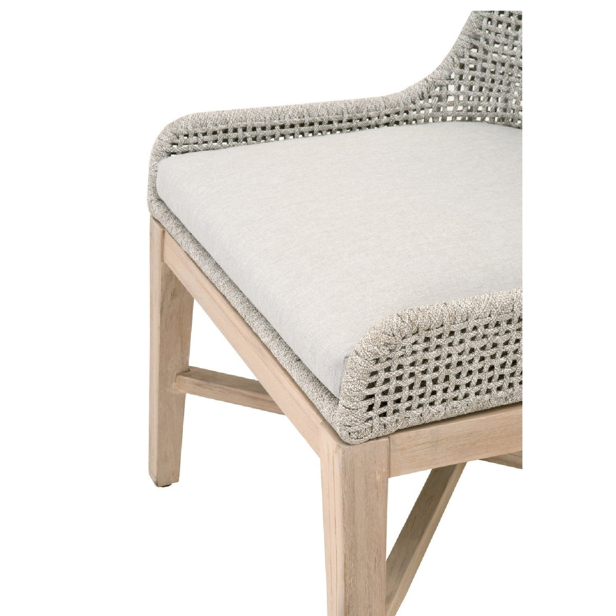 Modern European furniture - Taupe Rope Outdoor Dining Chairs (2) - www.oroa.com