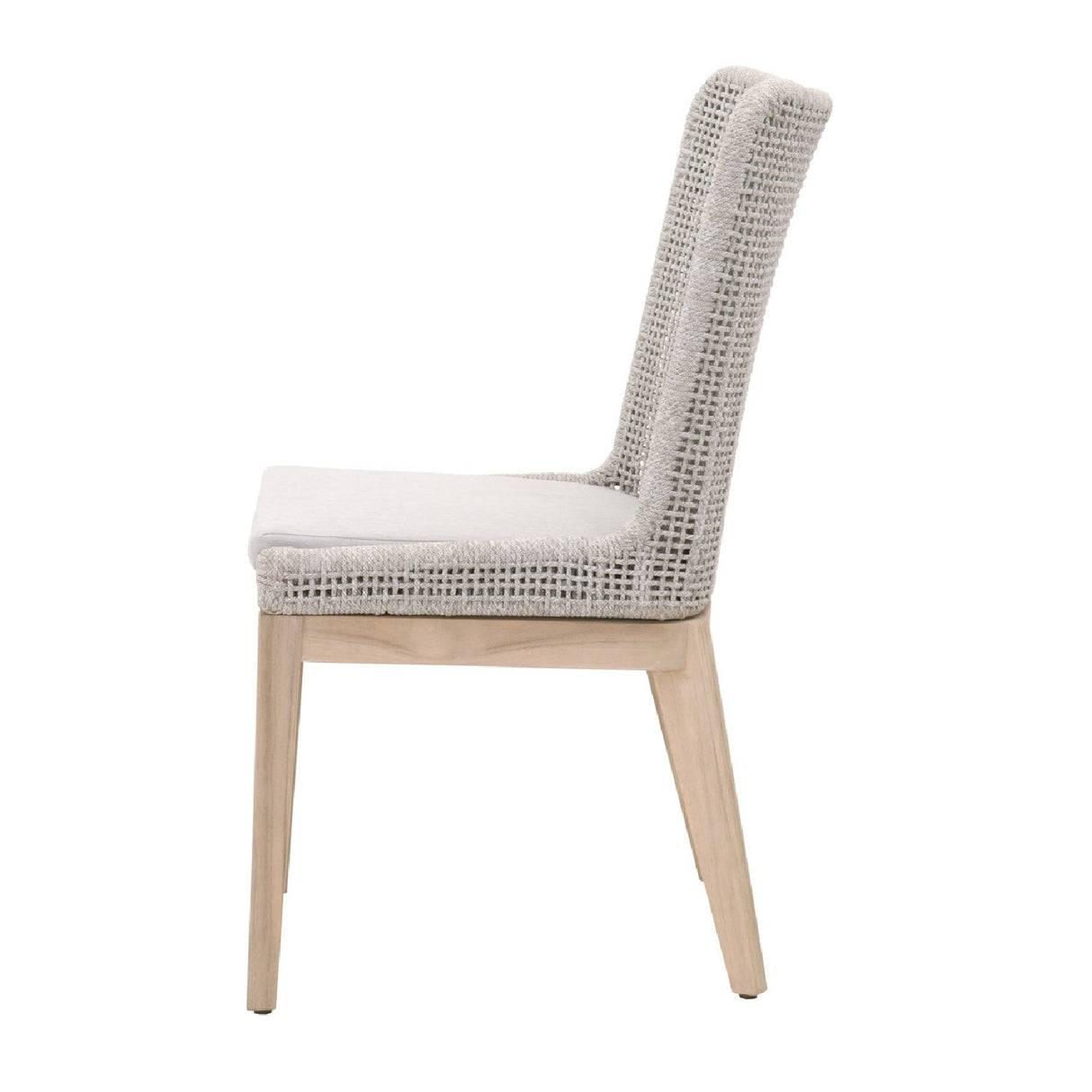 Modern European furniture - White Rope Outdoor Dining Chairs (2) - www.oroa.com