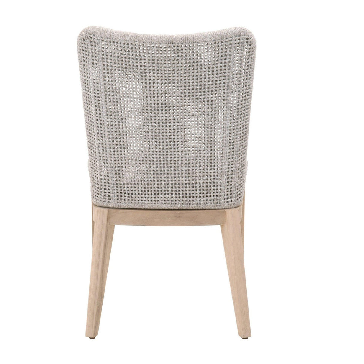 Modern European furniture - White Rope Outdoor Dining Chairs (2) - www.oroa.com