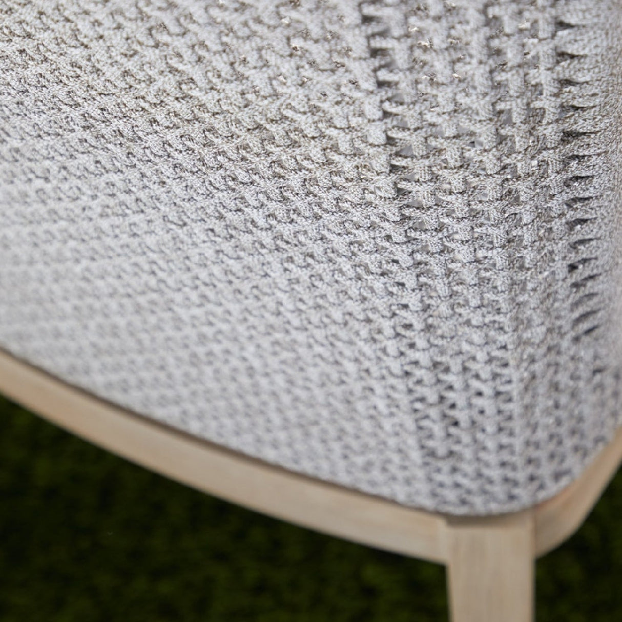 Modern European furniture - White Rope Outdoor Dining Chairs (2) - www.oroa.com