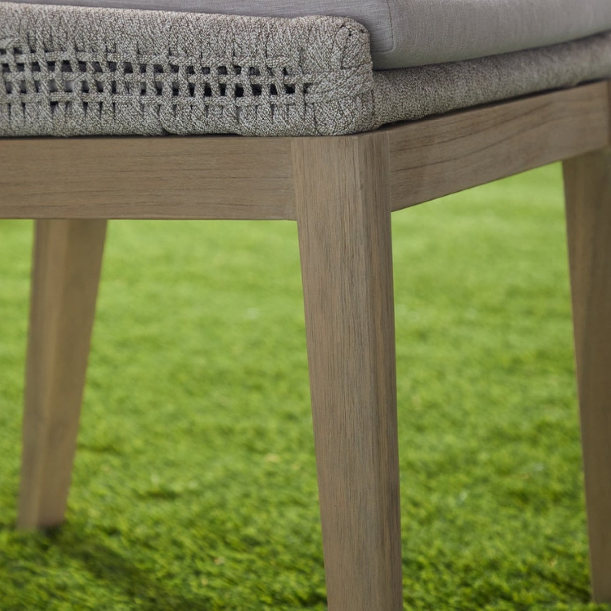 Modern European furniture - White Rope Outdoor Dining Chairs (2) - www.oroa.com