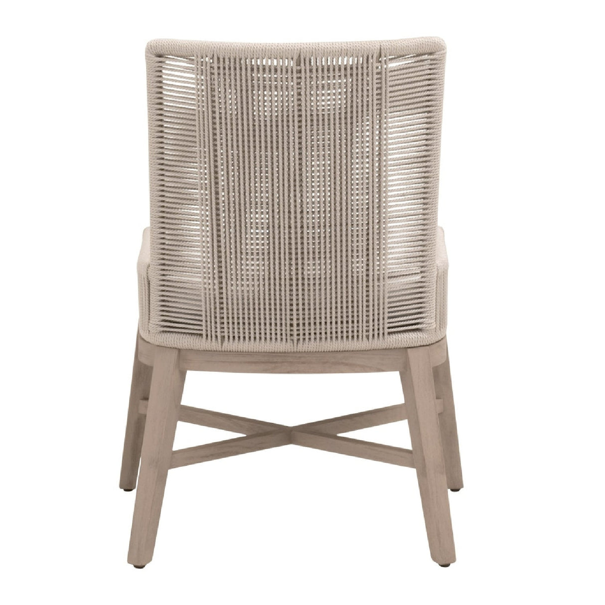 Modern European furniture - Beige Rope Outdoor Dining Chairs (2) - www.oroa.com