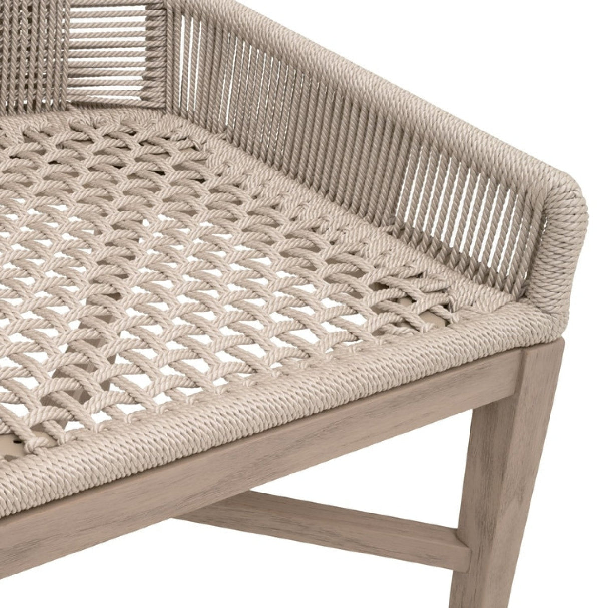 Modern European furniture - Beige Rope Outdoor Dining Chairs (2) - www.oroa.com