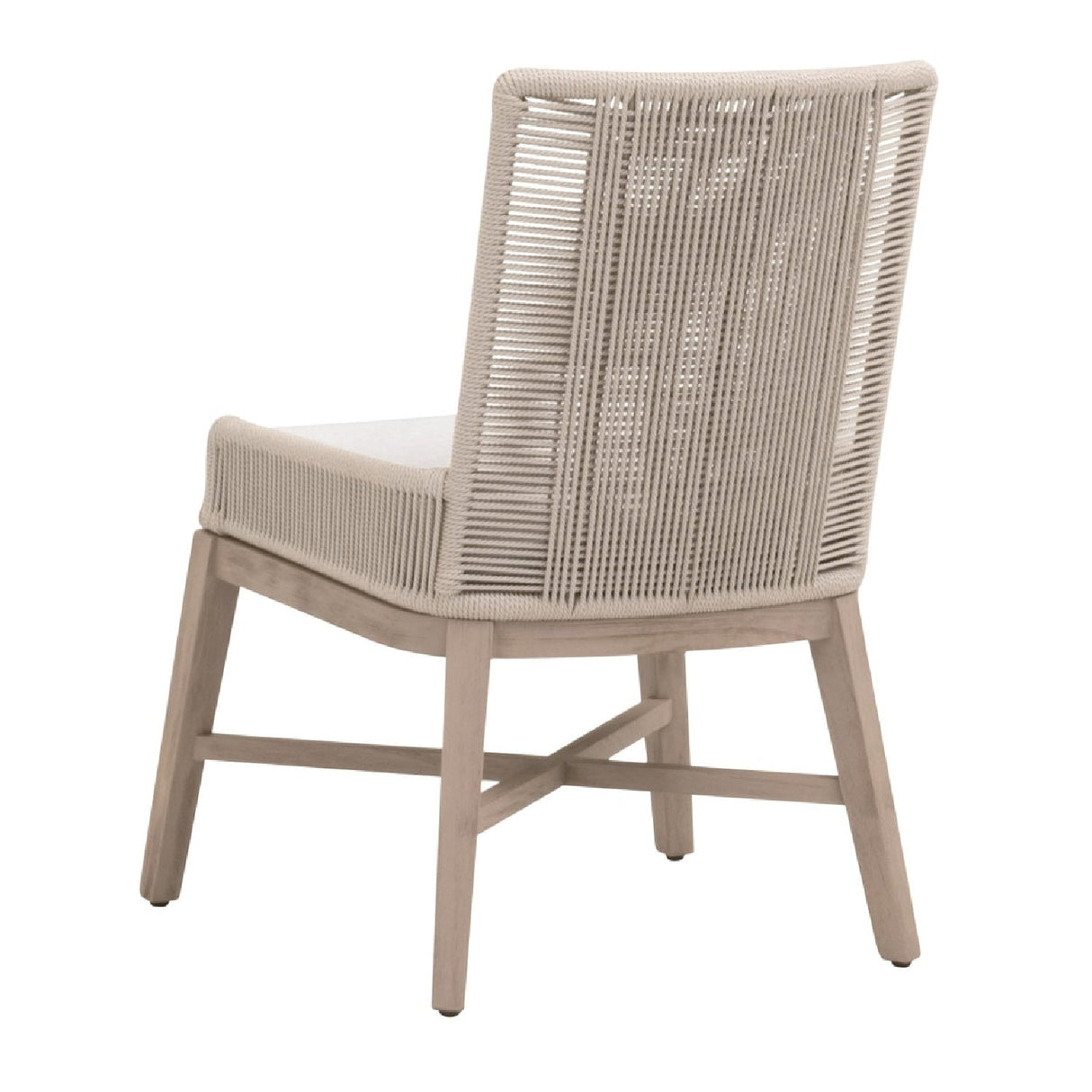 Modern European furniture - Beige Rope Outdoor Dining Chairs (2) - www.oroa.com