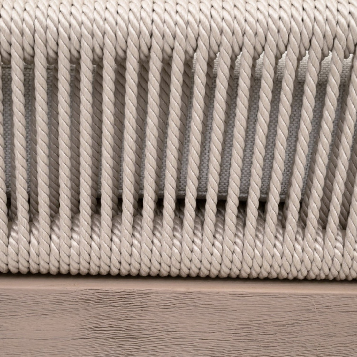 Modern European furniture - Beige Rope Outdoor Dining Chairs (2) - www.oroa.com