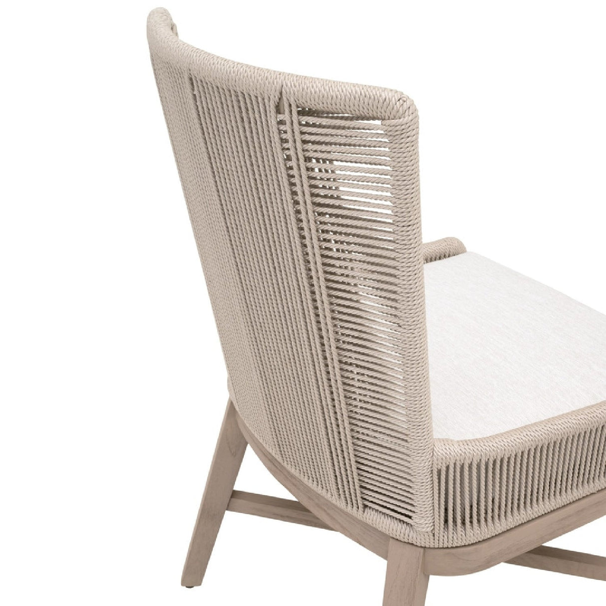 Modern European furniture - Beige Rope Outdoor Dining Chairs (2) - www.oroa.com