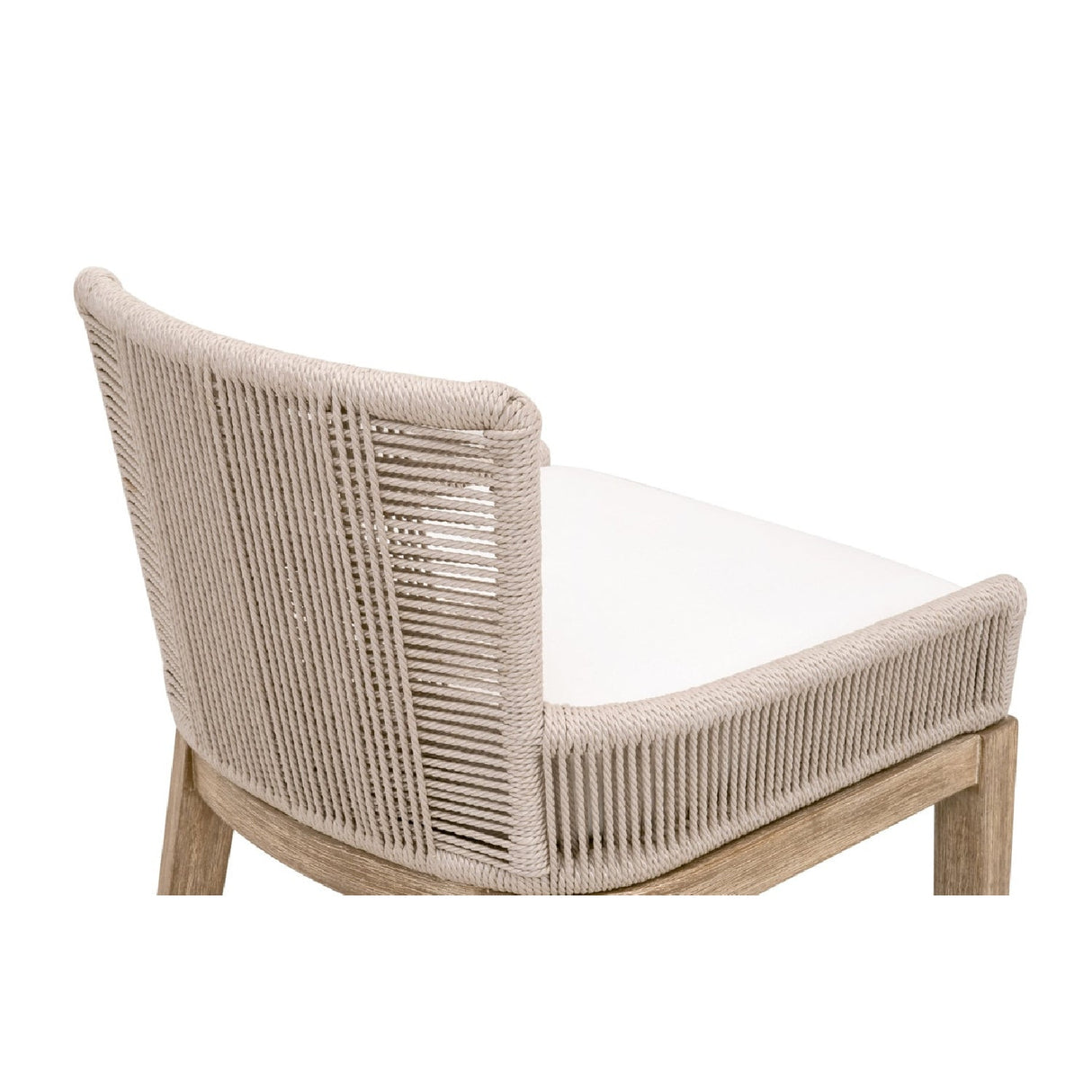 Modern European furniture - Beige Twist Rope Counter Stool - www.oroa.com