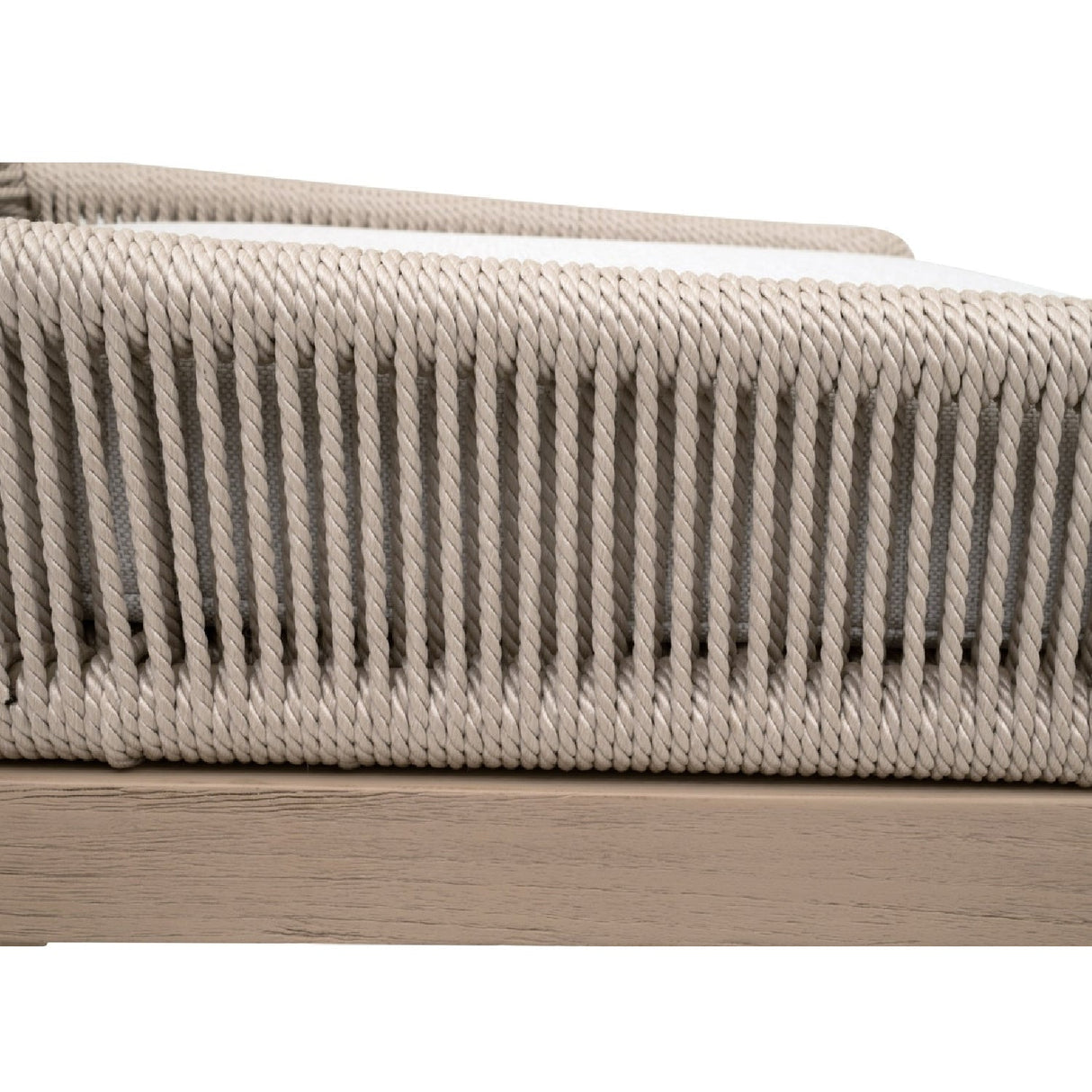 Modern European furniture - Beige Rope Outdoor Counter Stool - www.oroa.com