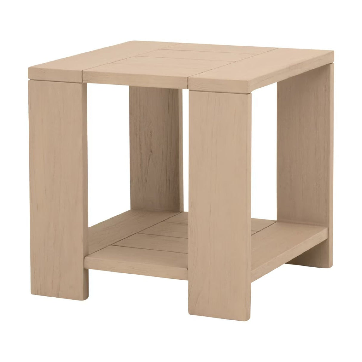 Modern European furniture - Teak Scandinavian Outdoor End Table - www.oroa.com