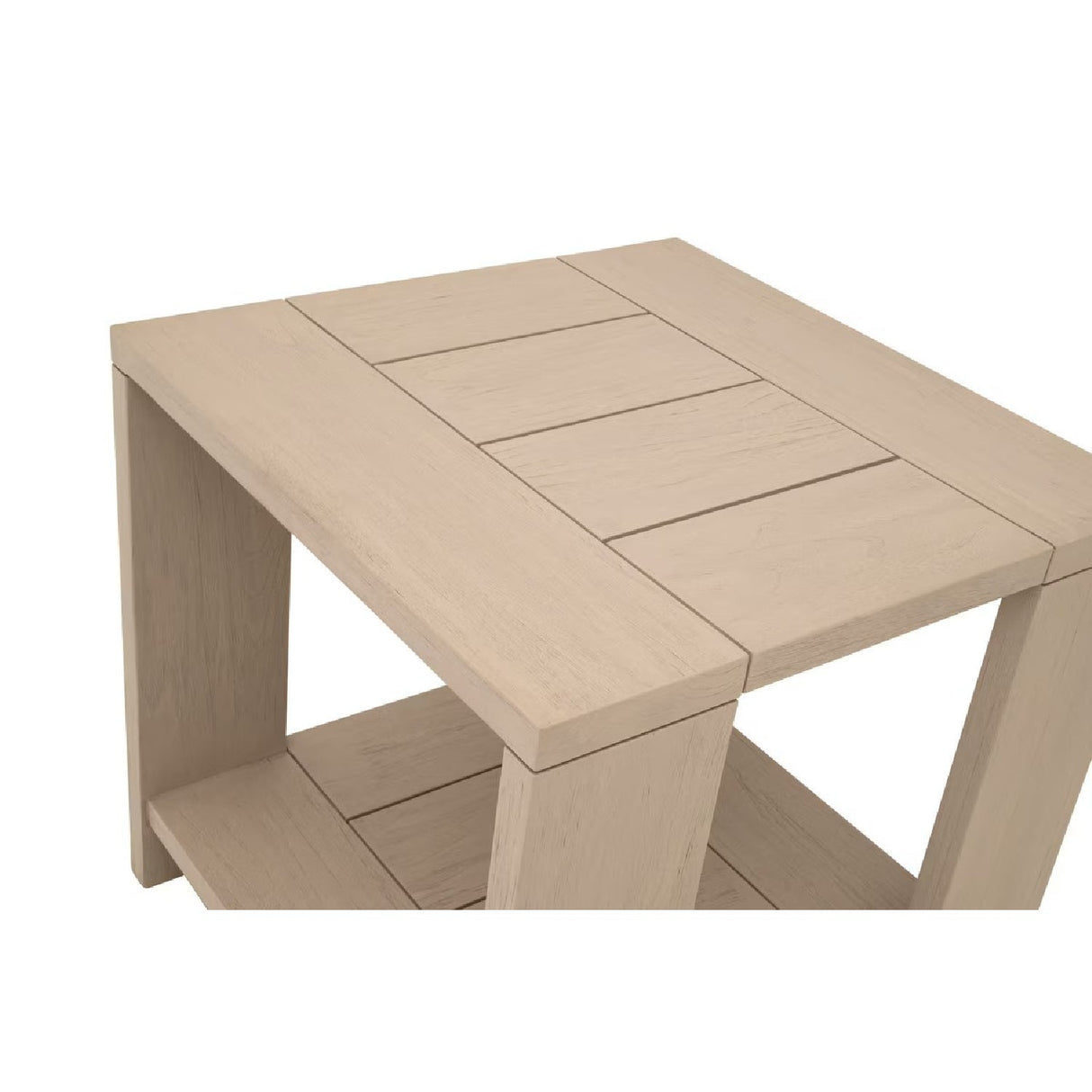 Modern European furniture - Teak Scandinavian Outdoor End Table - www.oroa.com