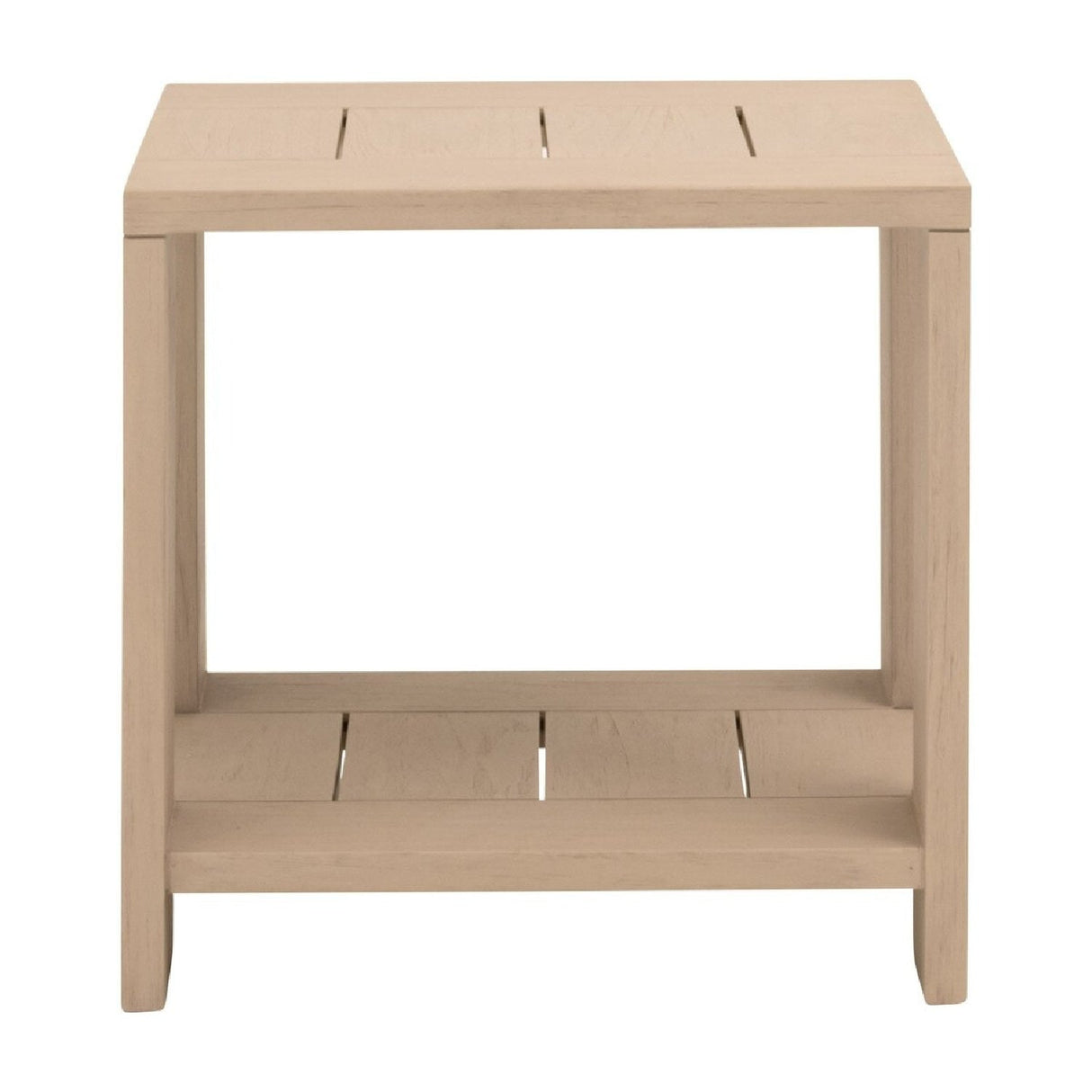 Modern European furniture - Teak Scandinavian Outdoor End Table - www.oroa.com
