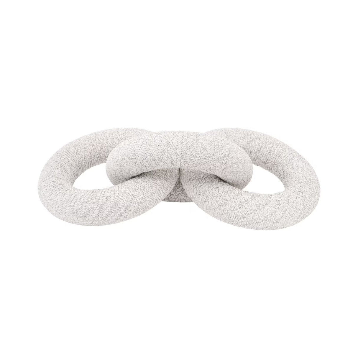 Rope Link Decorative Object | Living Essentials Crew – front view