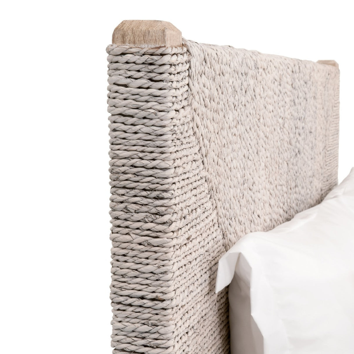 Modern European furniture - Abaca Rope California King Bed - www.oroa.com