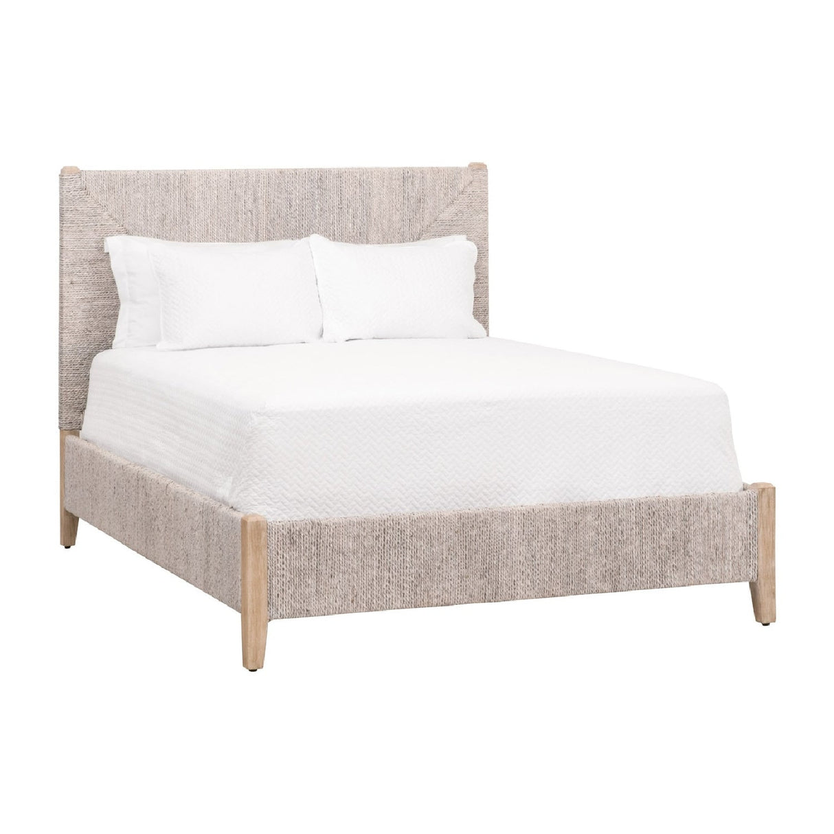 Modern European furniture - Abaca Rope California King Bed - www.oroa.com