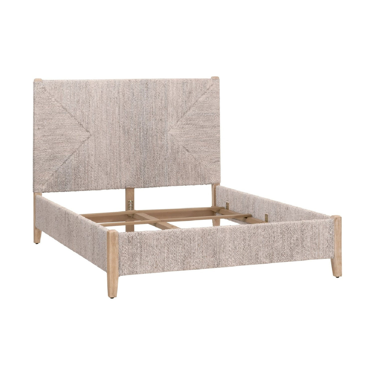Modern European furniture - Abaca Rope California King Bed - www.oroa.com