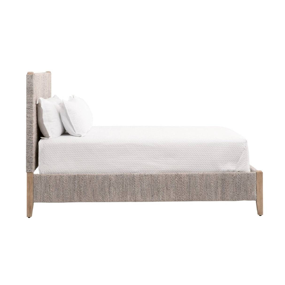 Modern European furniture - Abaca Rope California King Bed - www.oroa.com
