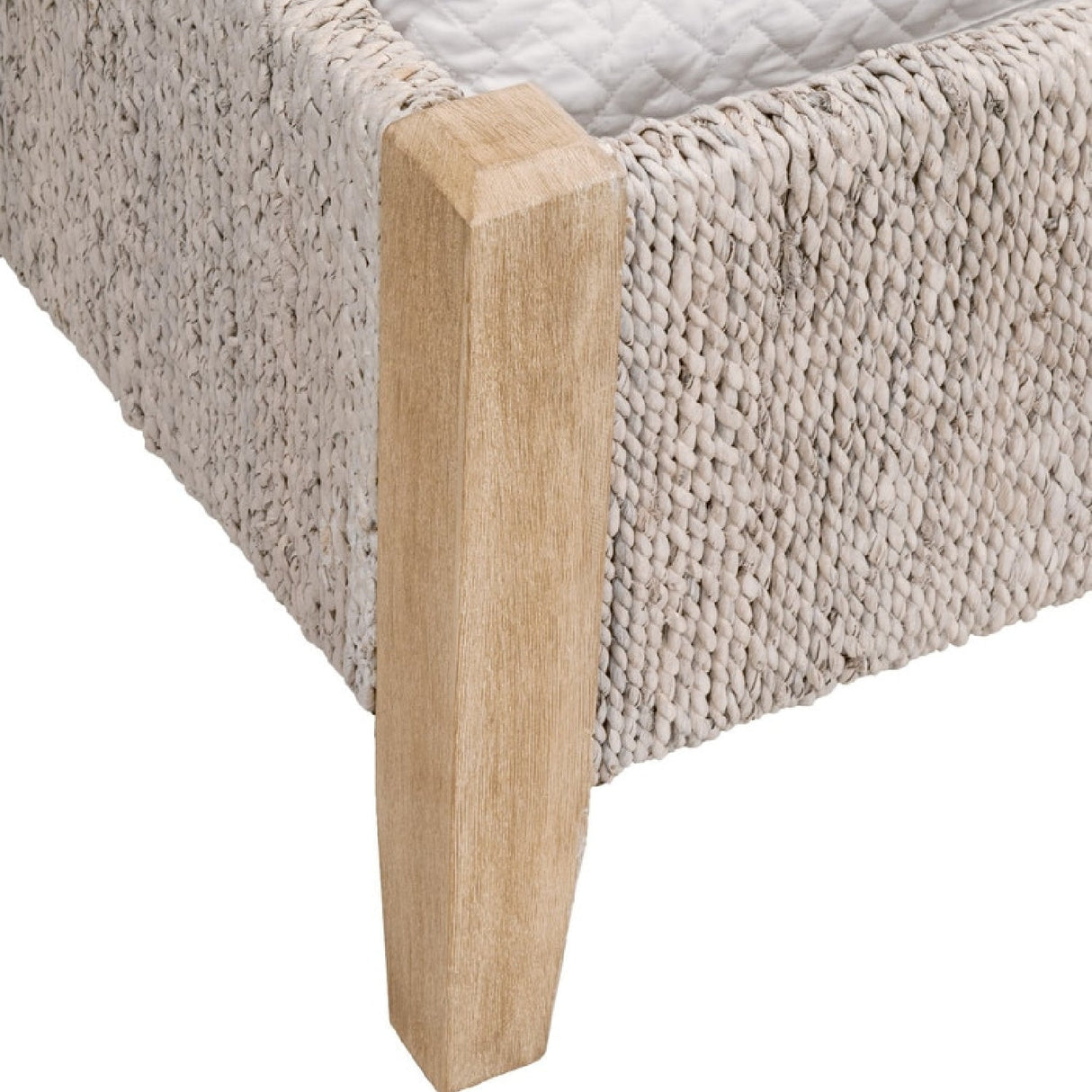 Modern European furniture - Abaca Rope California King Bed - www.oroa.com