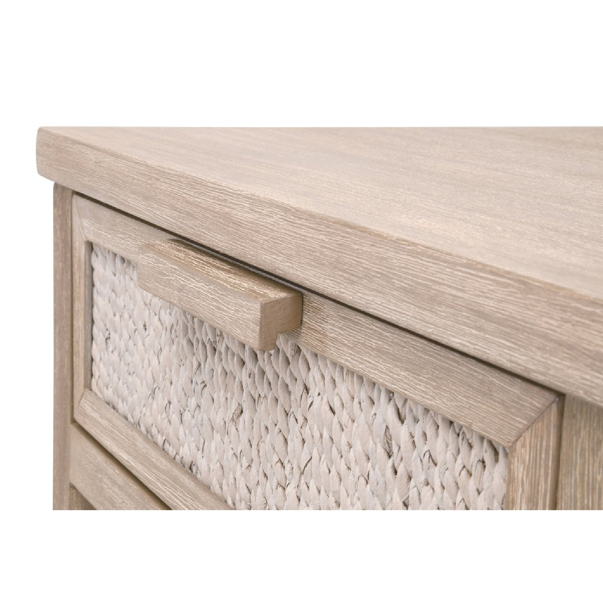Modern European furniture - Gray Mahogany 1-Drawer Nightstand - www.oroa.com