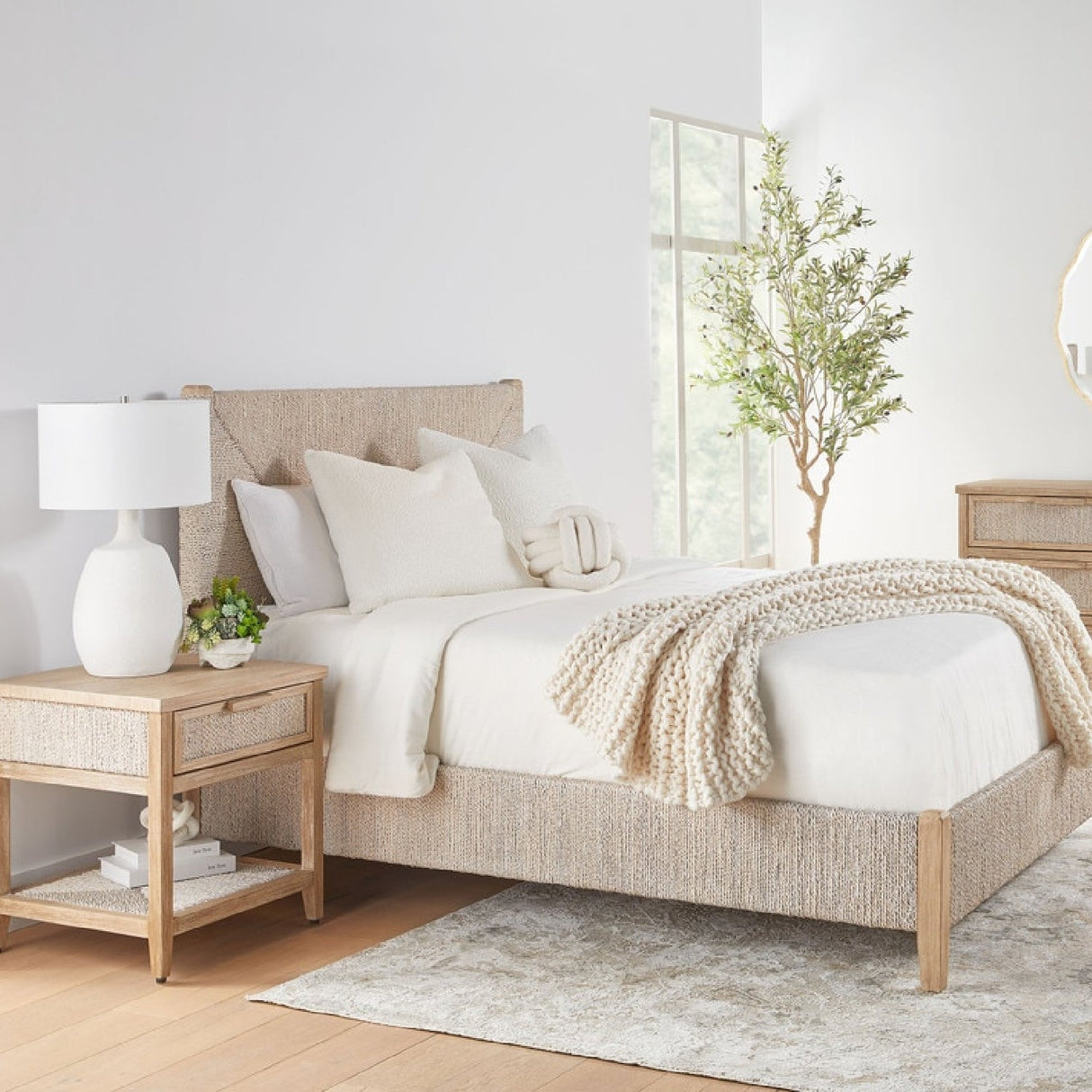 Modern European furniture - Gray Mahogany 1-Drawer Nightstand - www.oroa.com