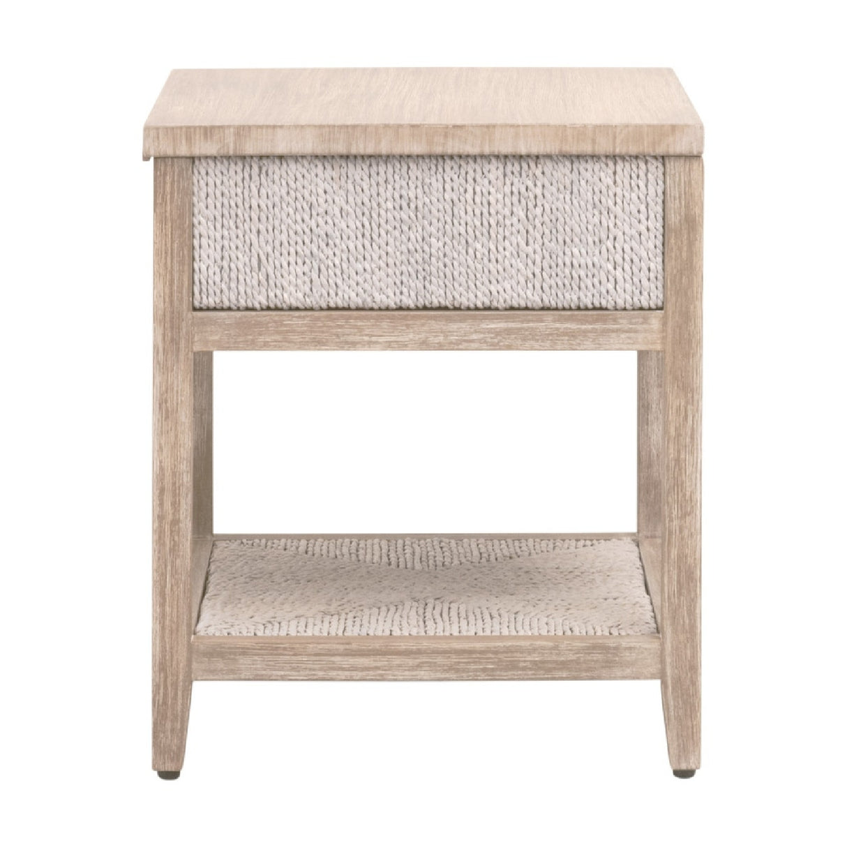 Gray Mahogany 1-Drawer Nightstand | Oroa.com
