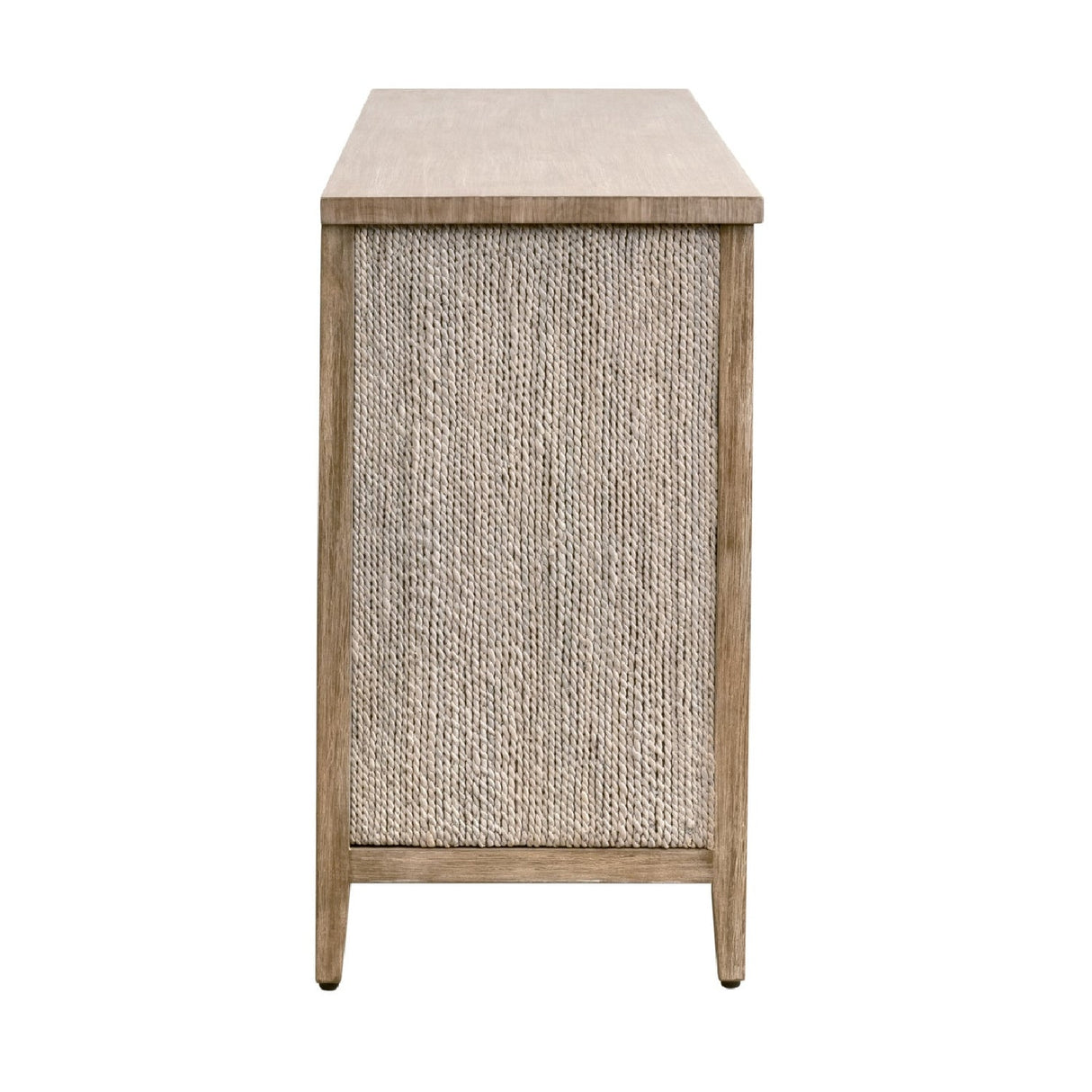 Modern European furniture - Gray Mahogany 6-Drawer Double Dresser - www.oroa.com