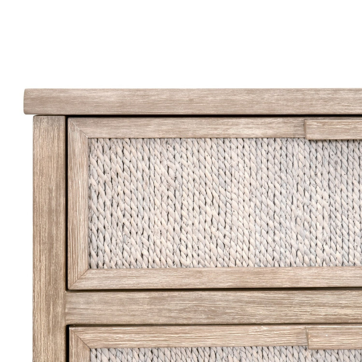 Modern European furniture - Gray Mahogany 6-Drawer Double Dresser - www.oroa.com