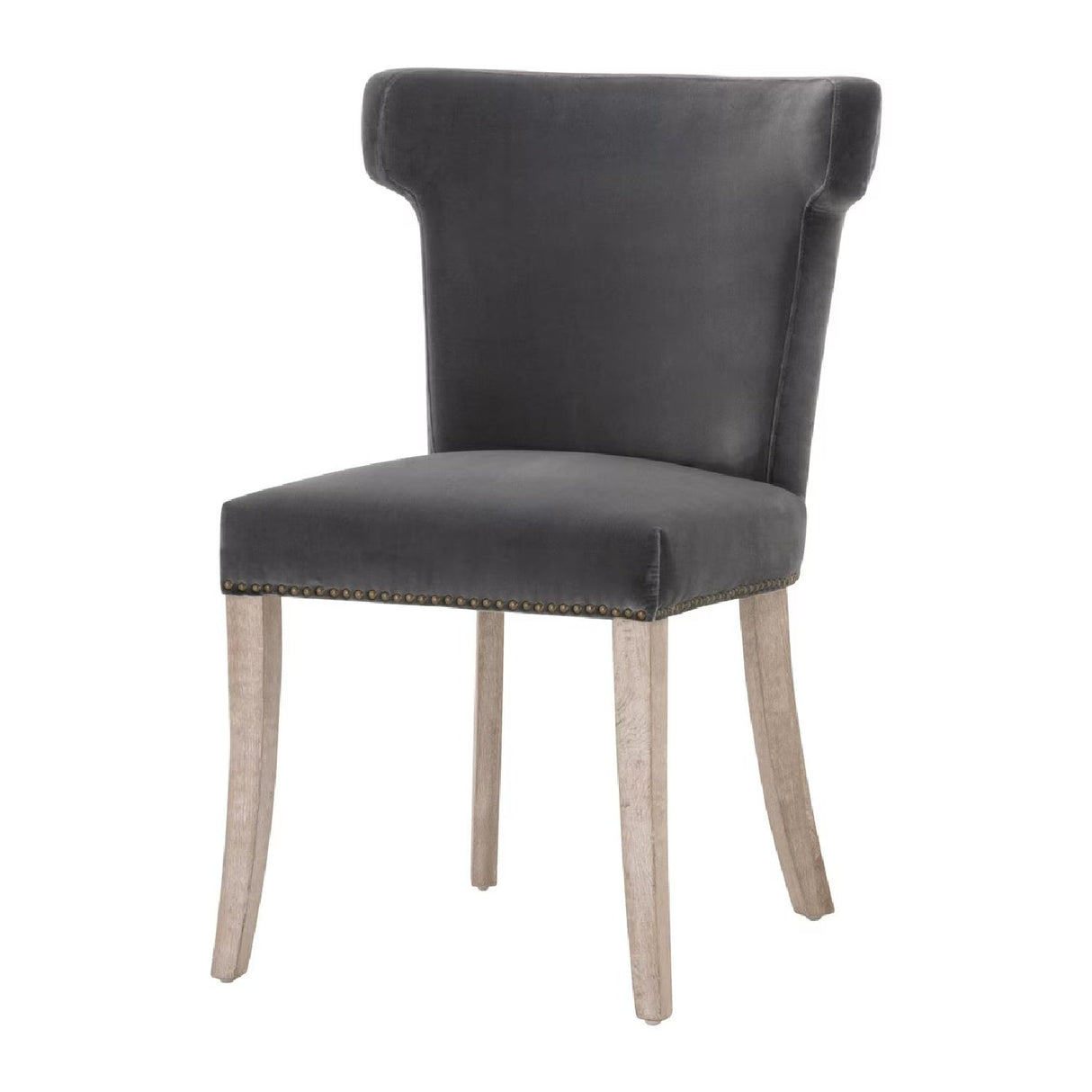 Velvet Dining Chair | Living Essentials Celina – front view