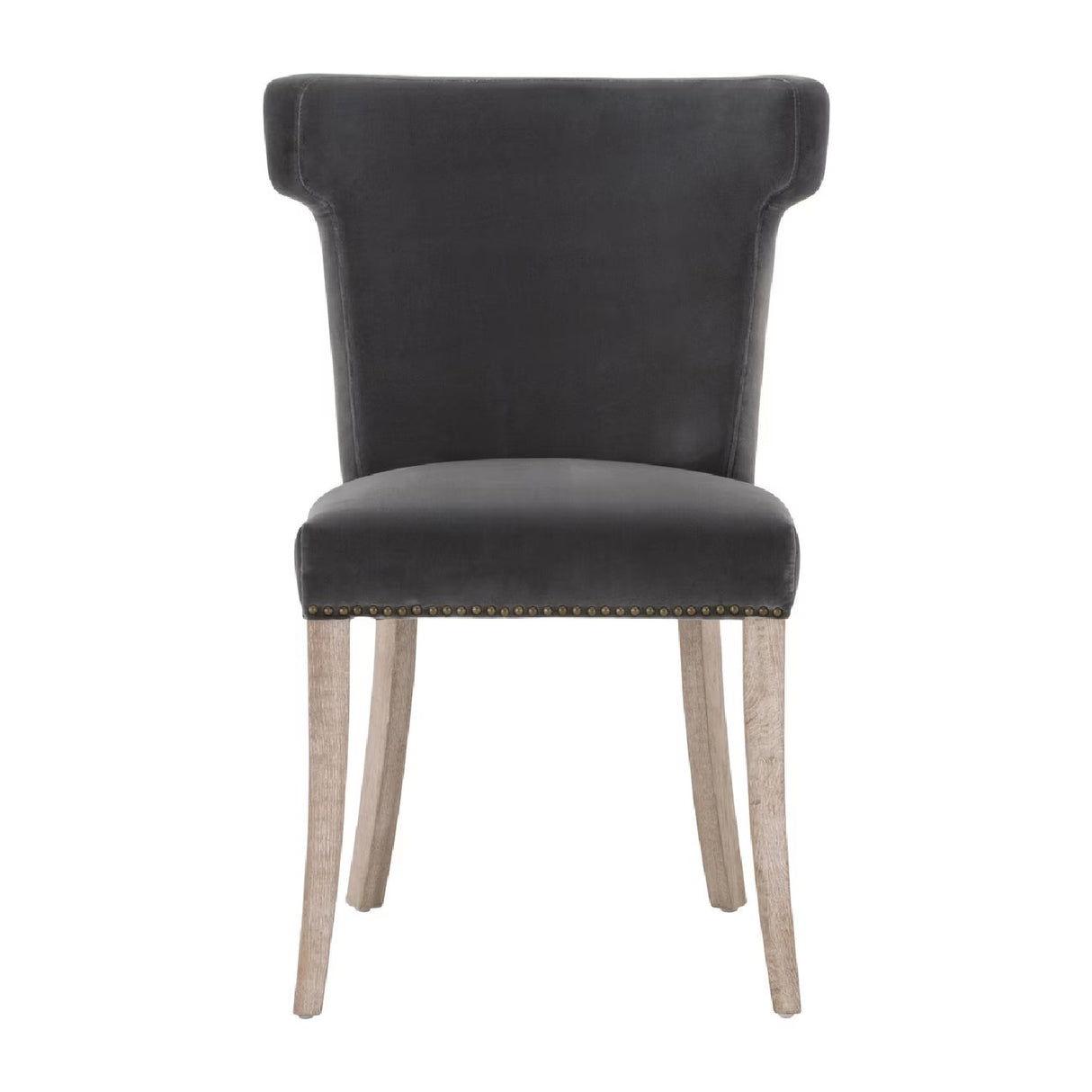 Velvet Dining Chair | Living Essentials Celina – side view