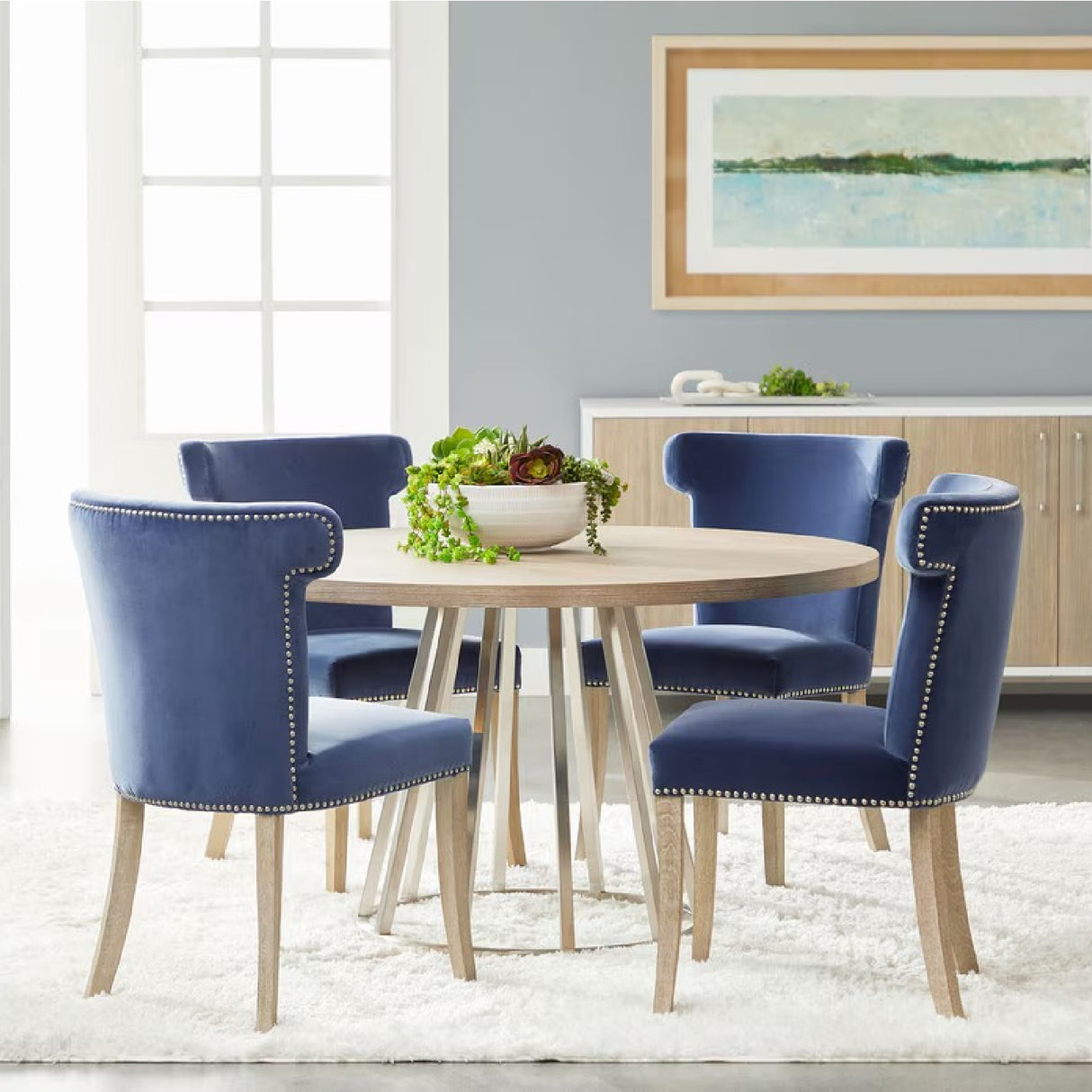 Velvet Dining Chair | Living Essentials Celina – alternate view 21