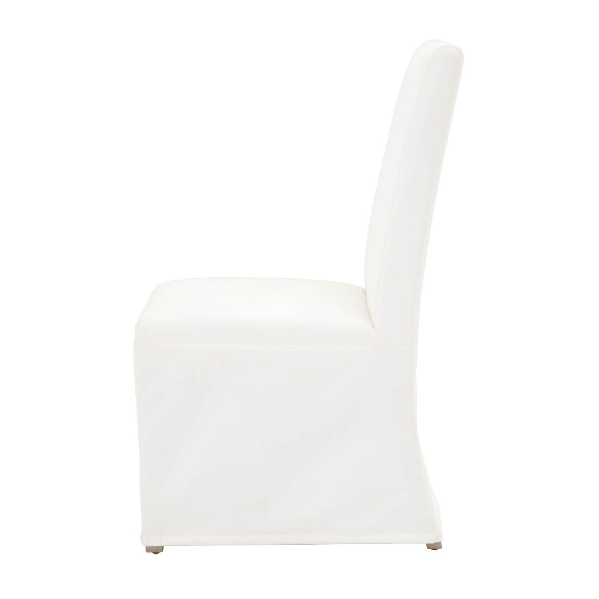Modern European furniture - White Dining Chair Slipcovers (2) - www.oroa.com