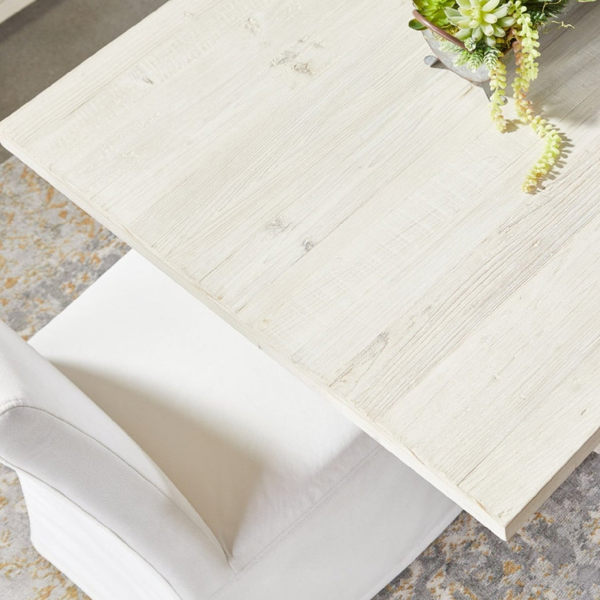 Modern European furniture - White Dining Chair Slipcovers (2) - www.oroa.com