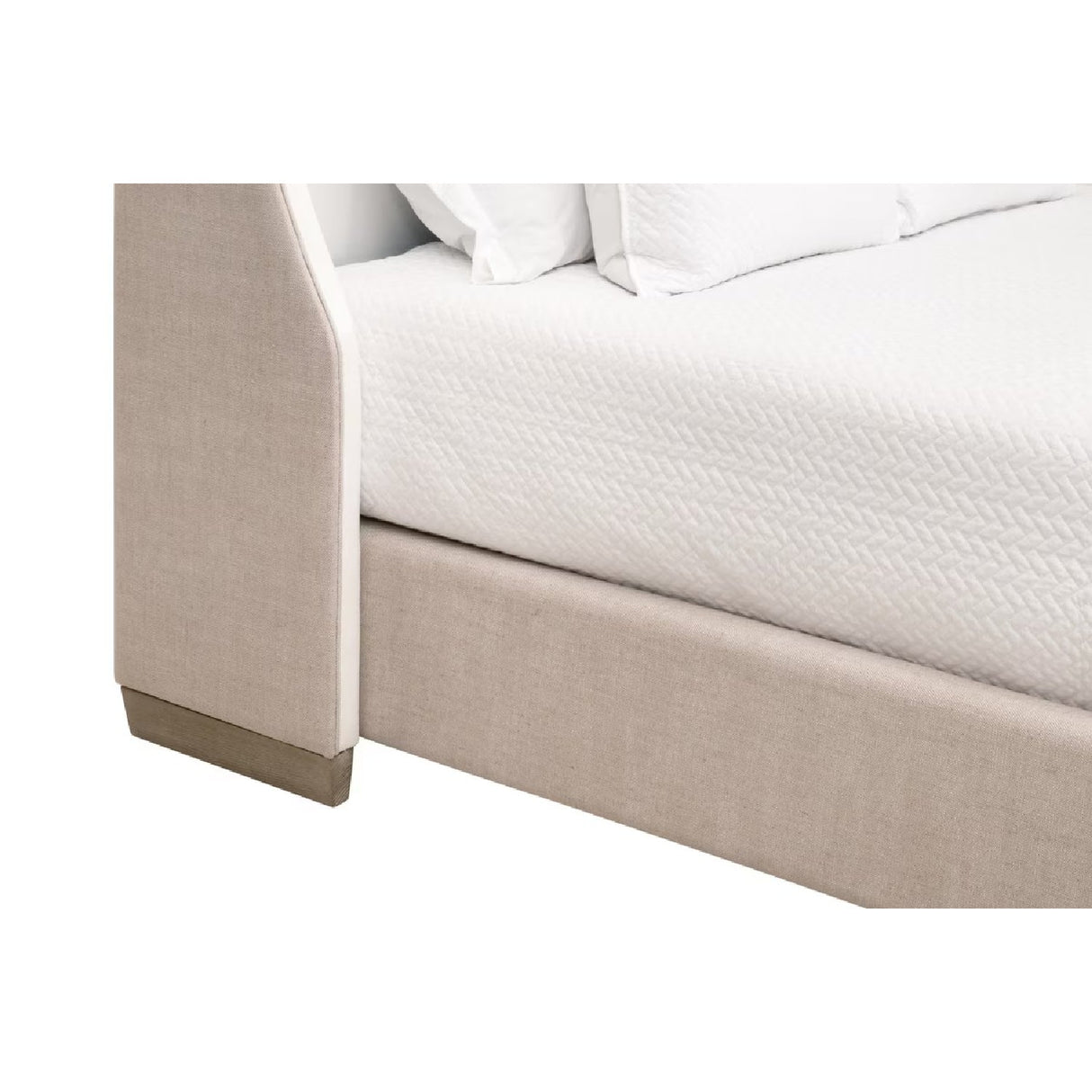 Beige Fabric Bed | Living Essentials Sloan – alternate view 10