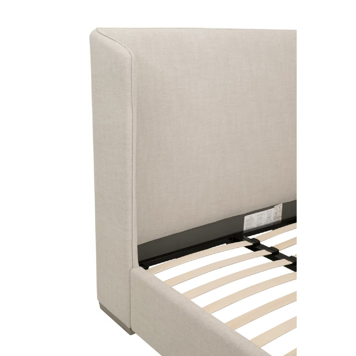 Modern European furniture - Winged Headboard Kind Bed - www.oroa.com