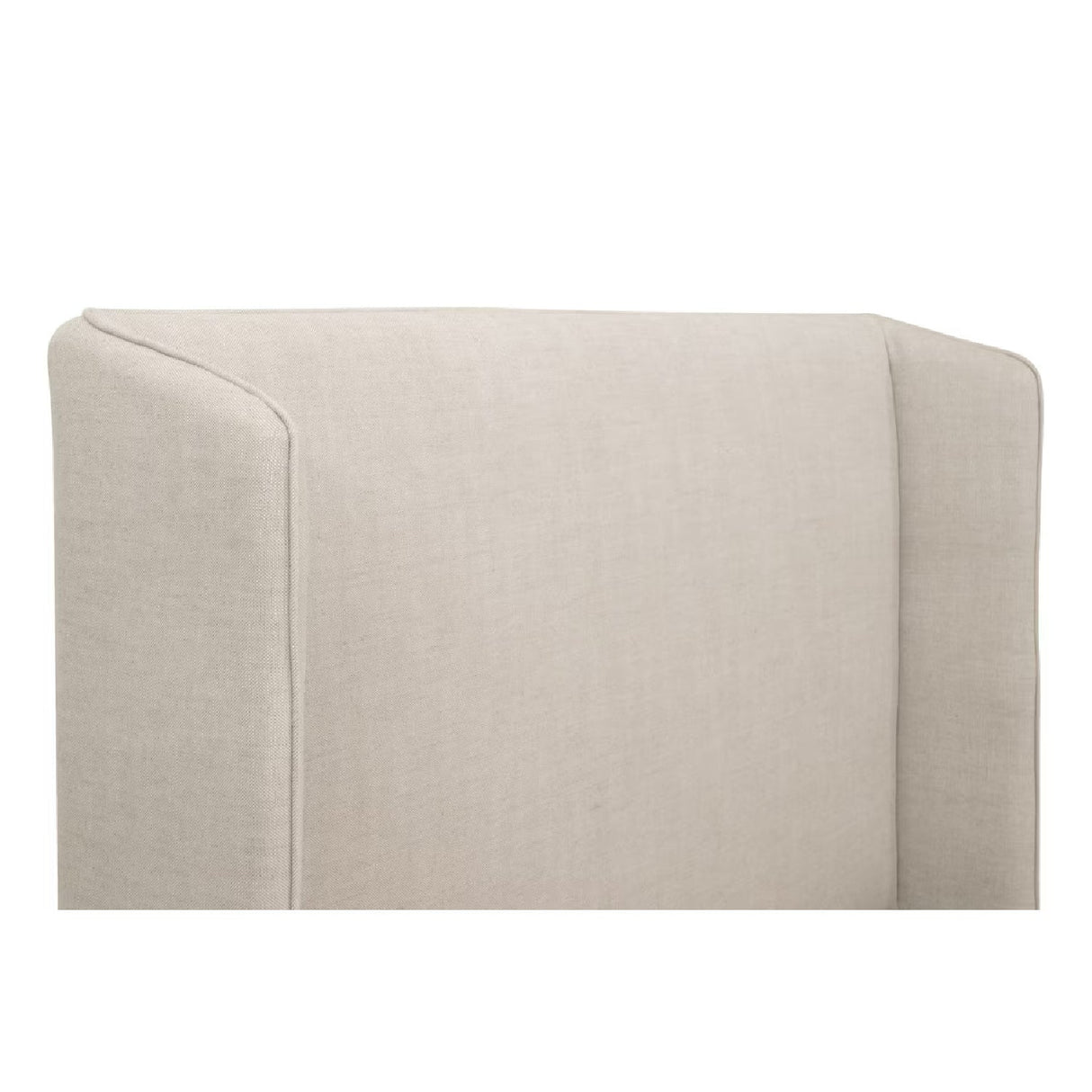 Modern European furniture - Winged Headboard Kind Bed - www.oroa.com