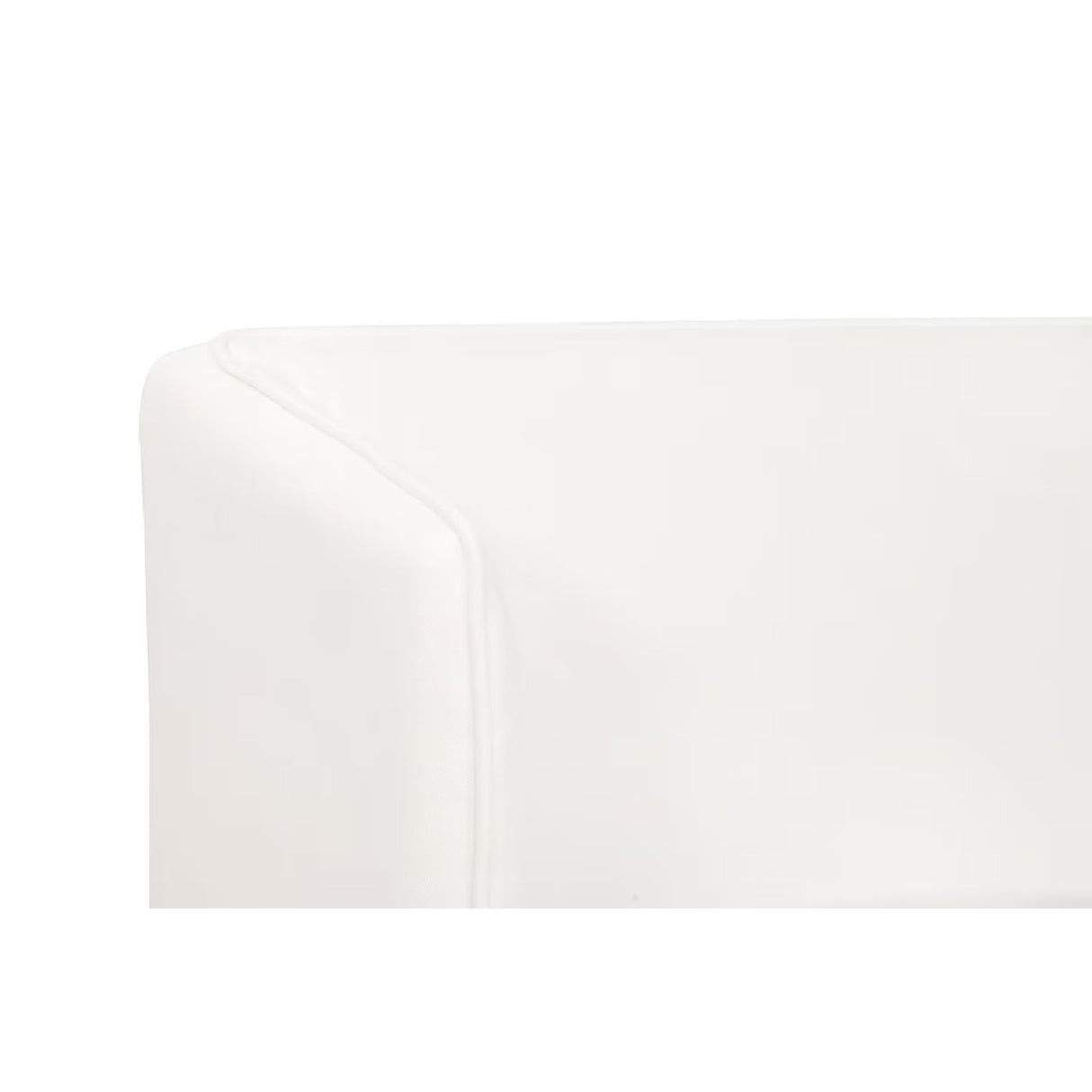 Modern European furniture - White Upholstered Twin Bed - www.oroa.com