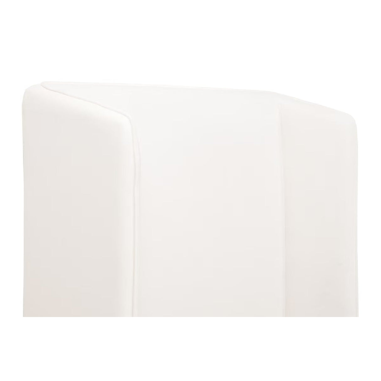 Modern European furniture - White Upholstered Twin Bed - www.oroa.com