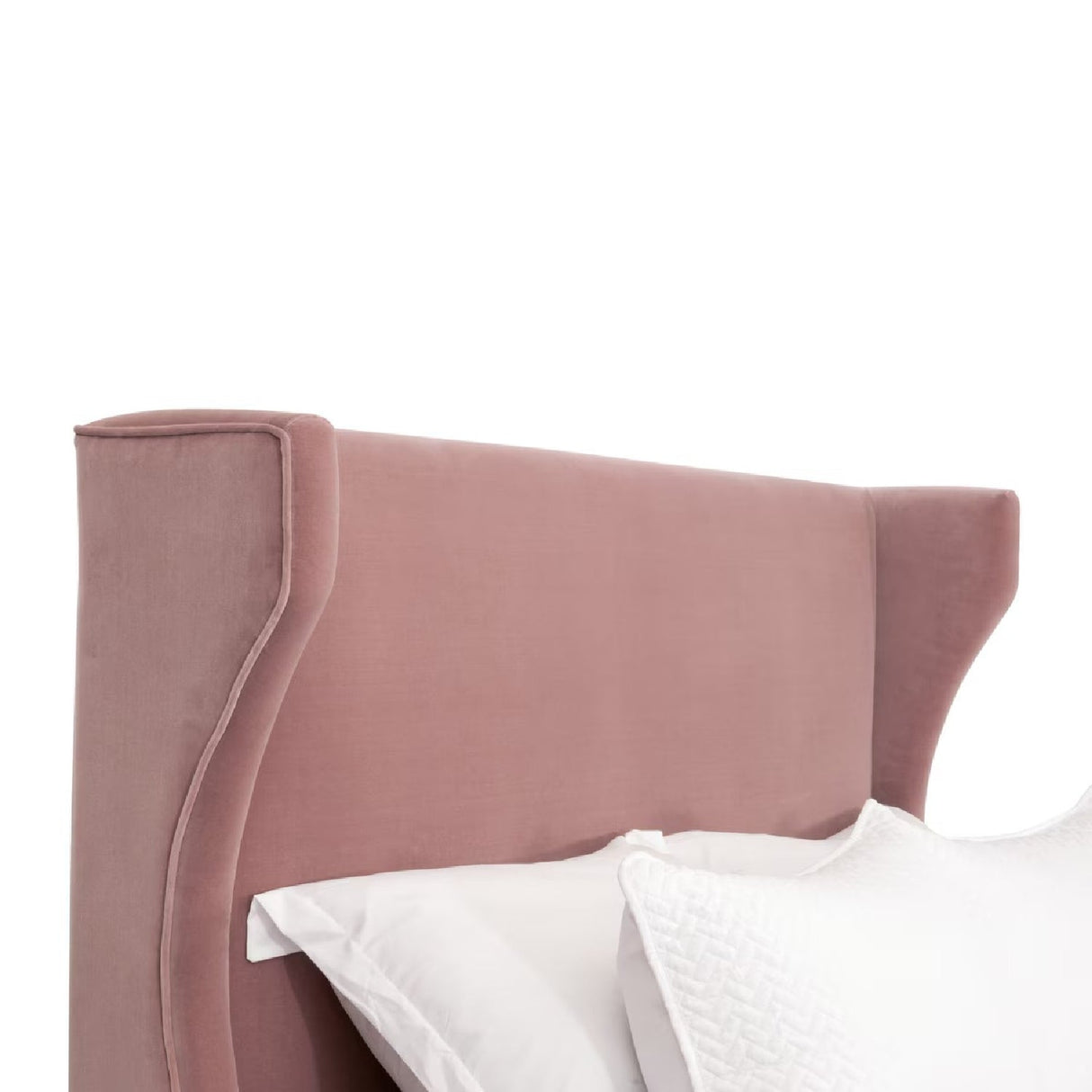 Wing-Shaped Headboard Queen Bed | Living Essentials Balboa – alternate view 10