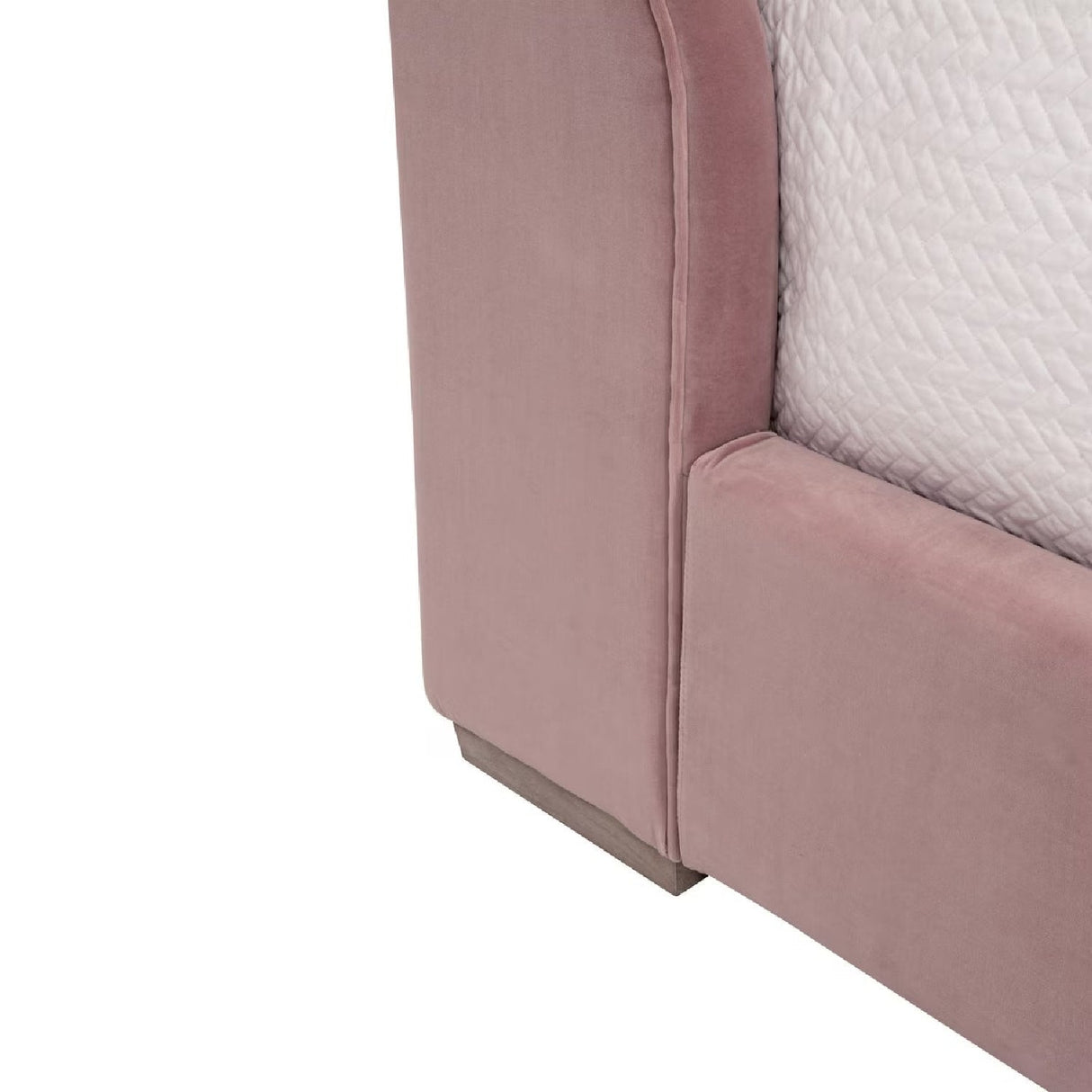 Wing-Shaped Headboard Queen Bed | Living Essentials Balboa – alternate view 11