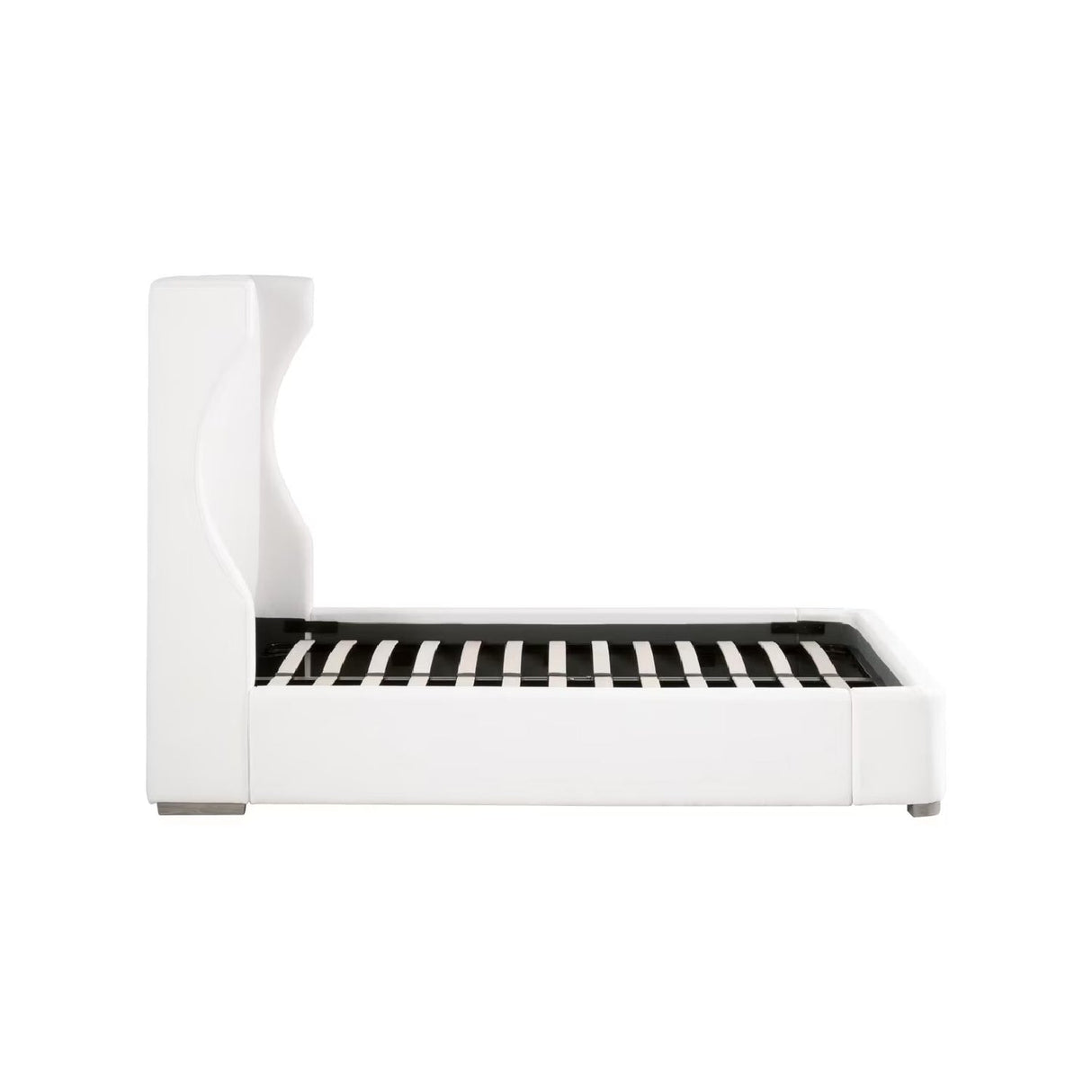White Upholstered Bed | Living Essentials Balboa – alternate view 7