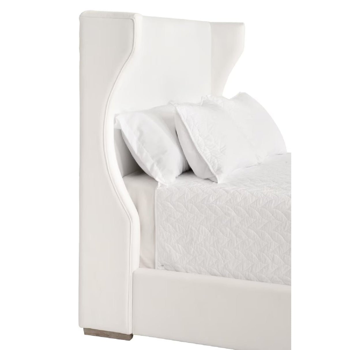 White Upholstered Bed | Living Essentials Balboa – alternate view 8