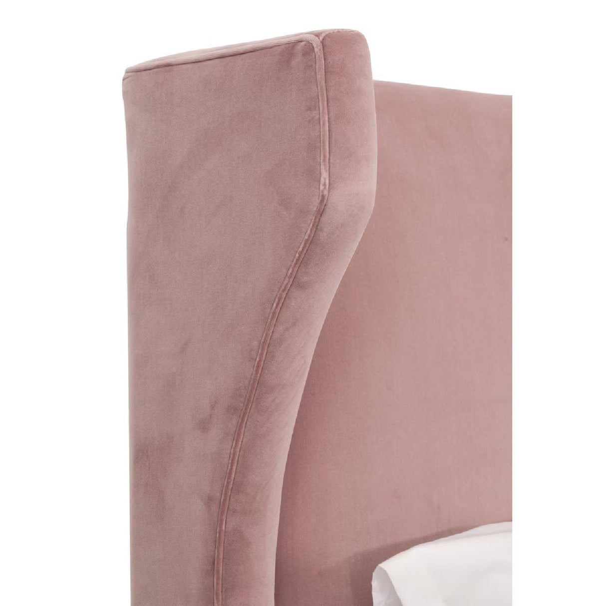 Modern European furniture - Velvet Winged Twin Bed - www.oroa.com