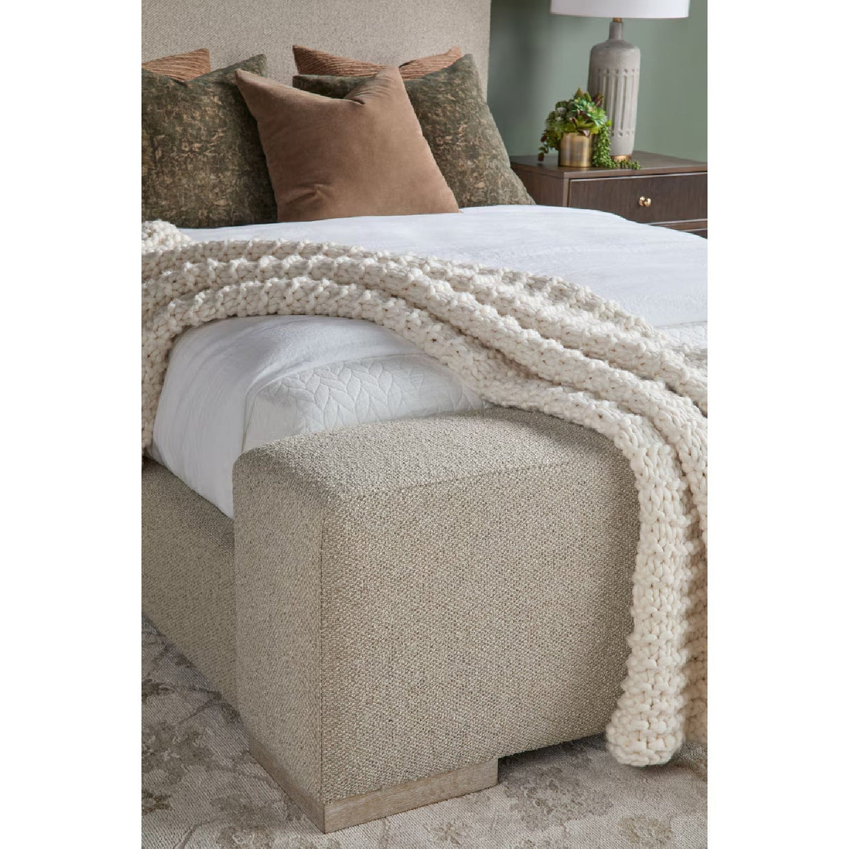 Modern European furniture - Minimalist Upholstered Bed - www.oroa.com